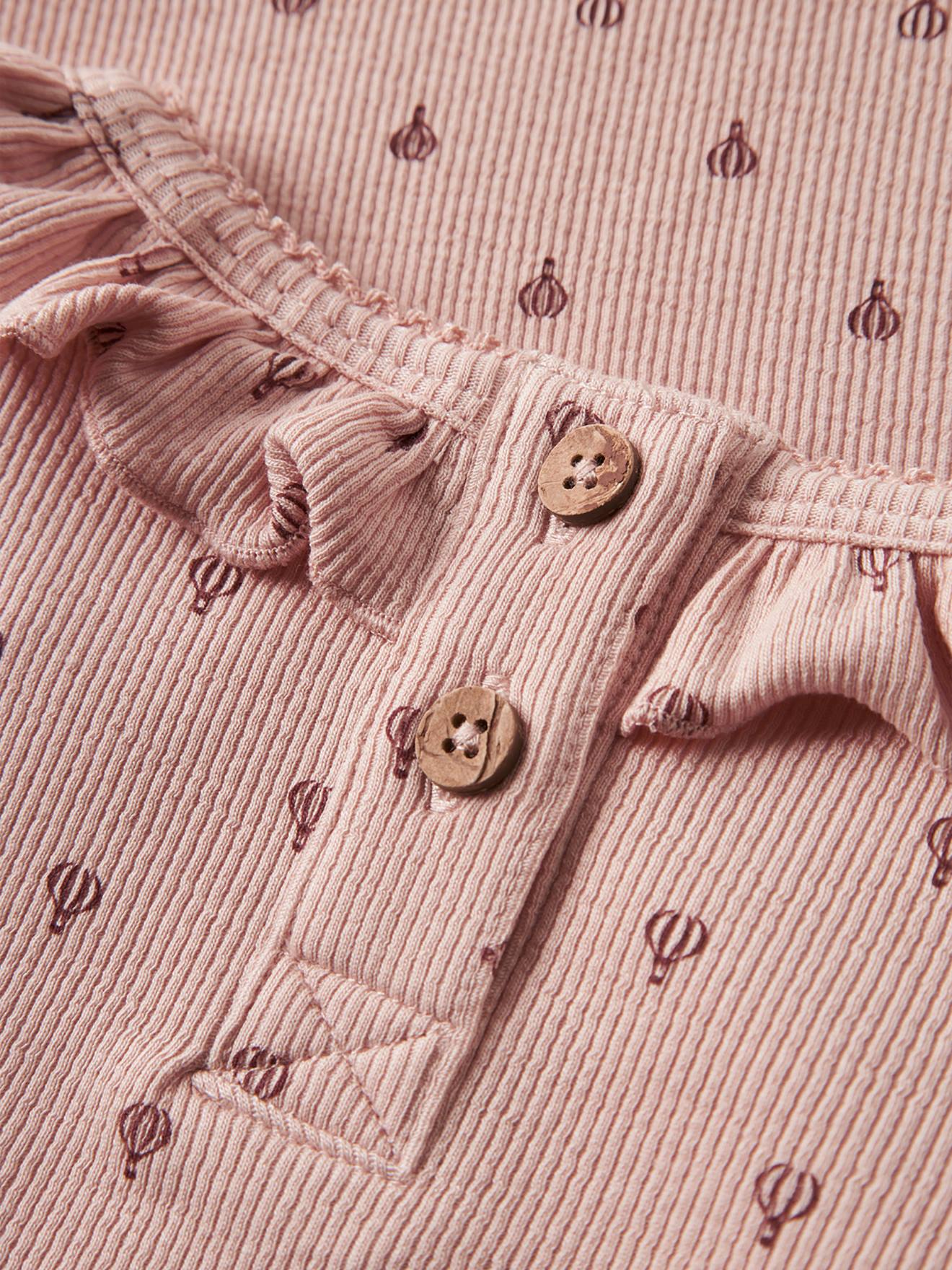 Thumbnail - Shirt mit Rüschenkragen Mädchen Lil' Atelier