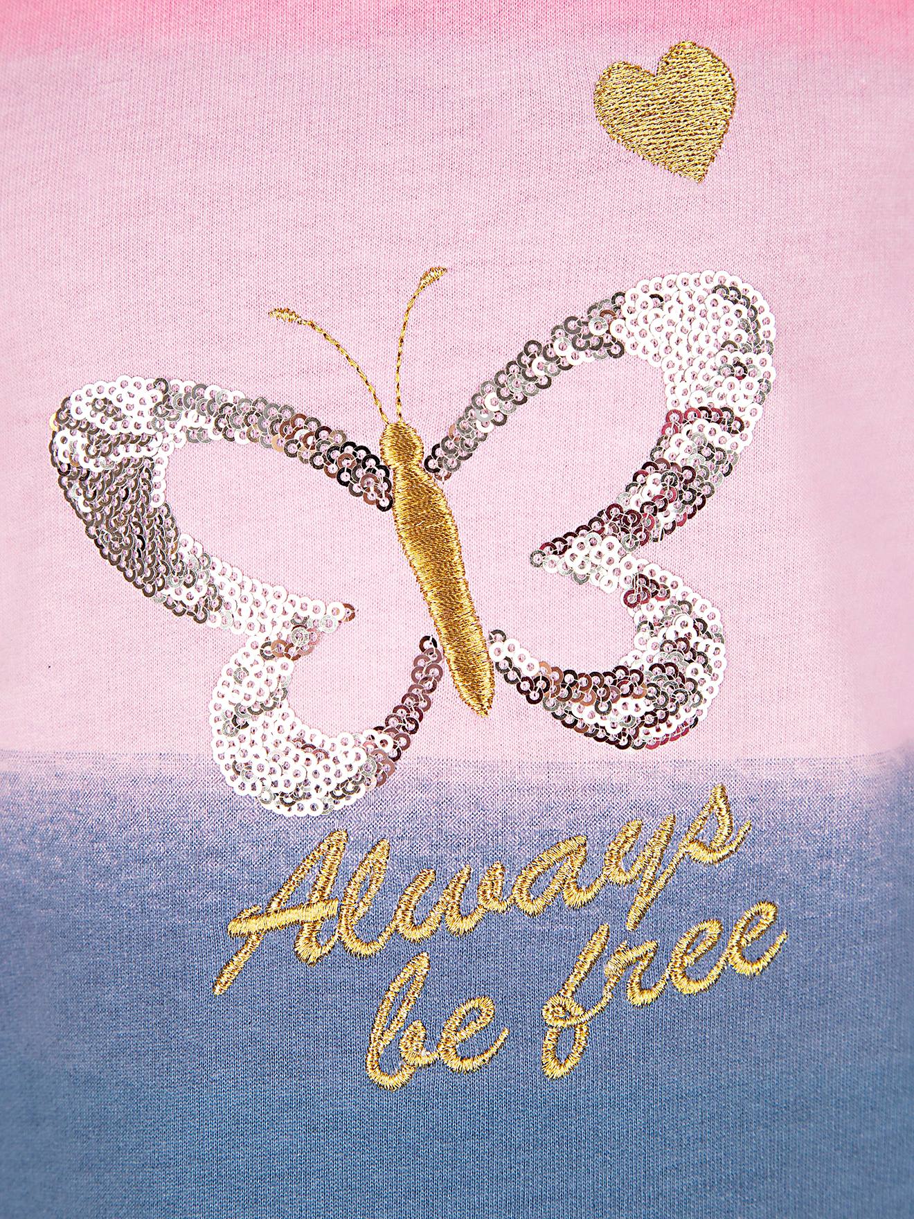 Thumbnail - Sweatkleid Happy Girls Mädchen Dip-Dye