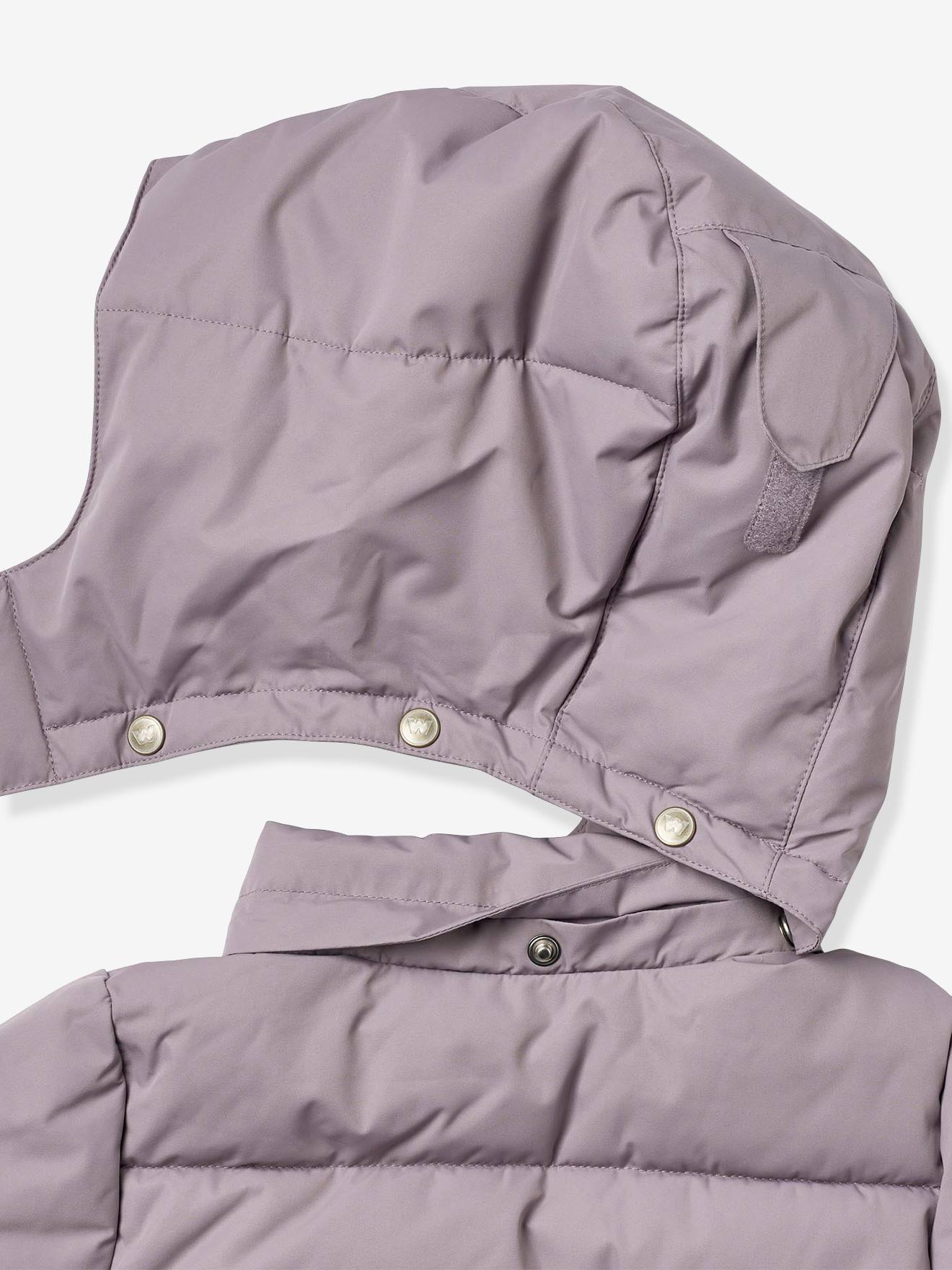 Thumbnail - Steppjacke mit Kapuze Mädchen Wheat lavandel