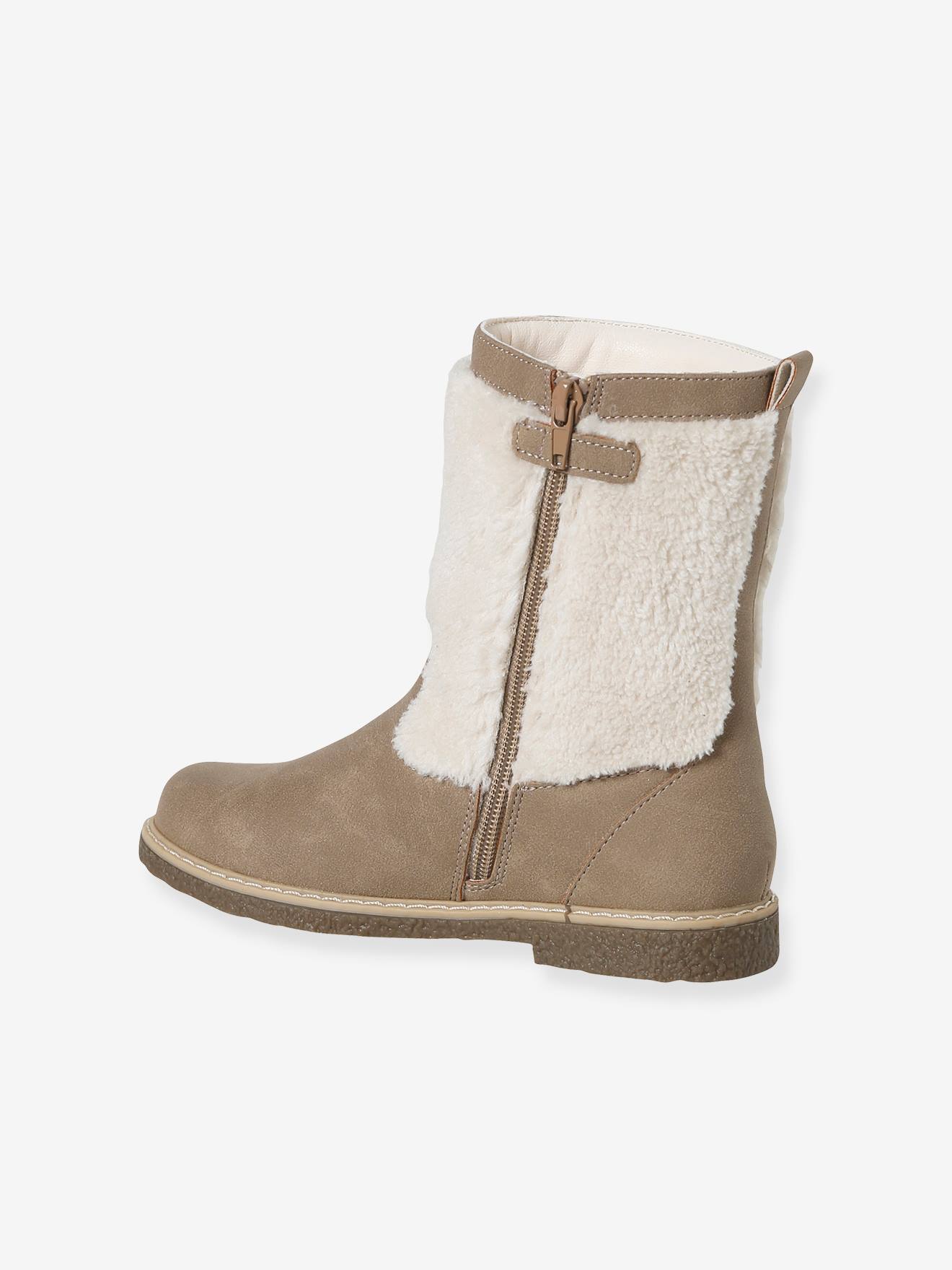 Thumbnail - Gefütterte Stiefel mit Reißverschluss