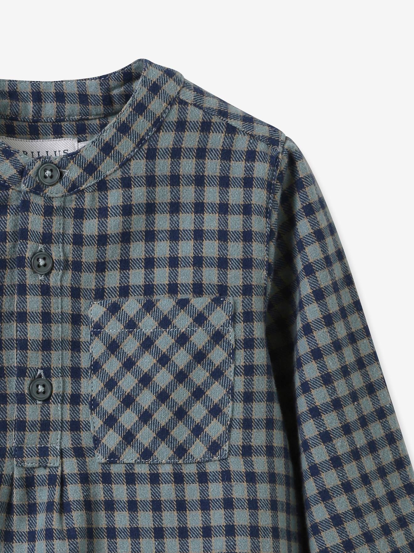 Thumbnail - Baby Hemd mit Karomuster CYRILLUS