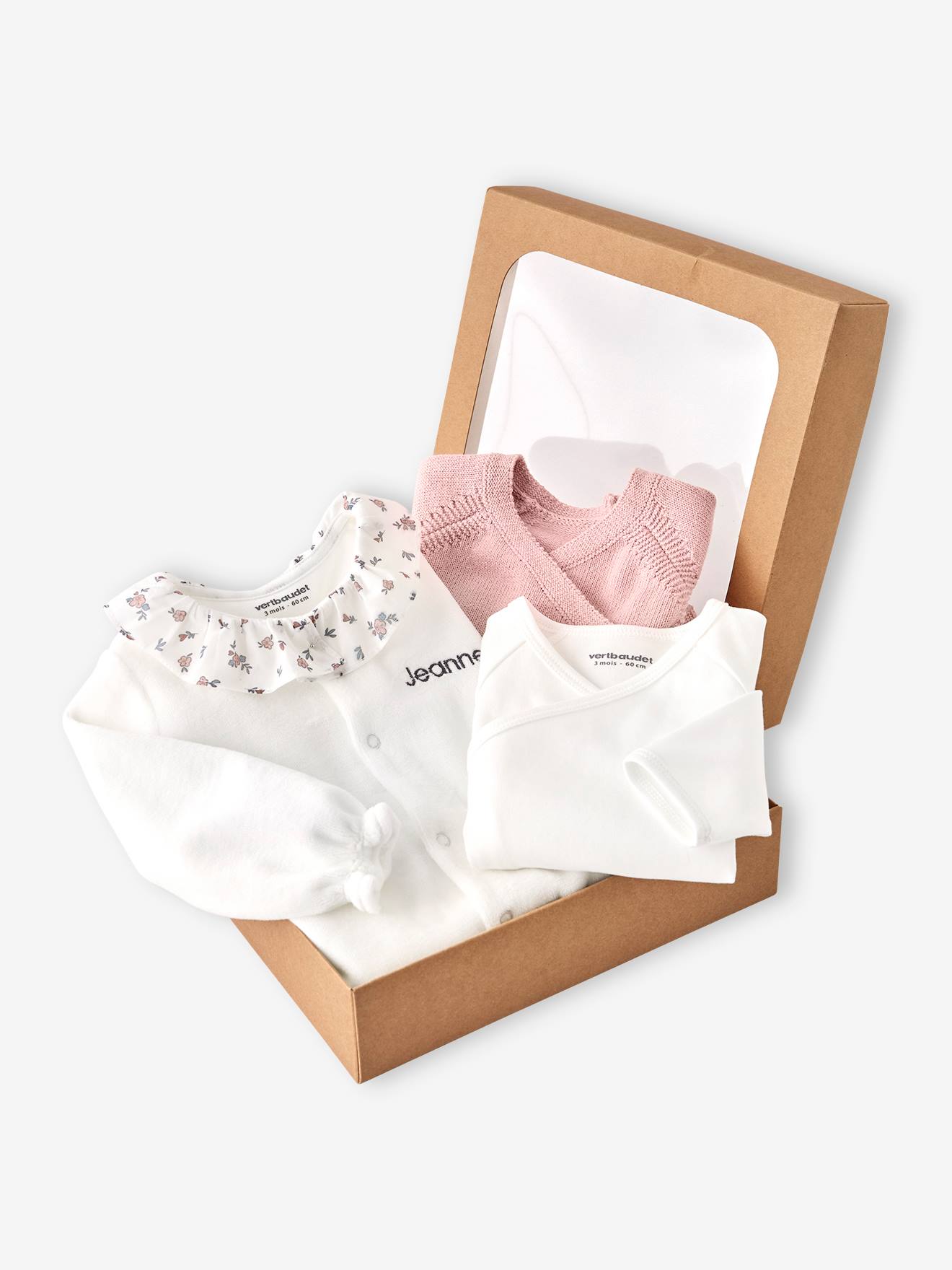 Baby Geschenk-Set zur Geburt: Jäckchen