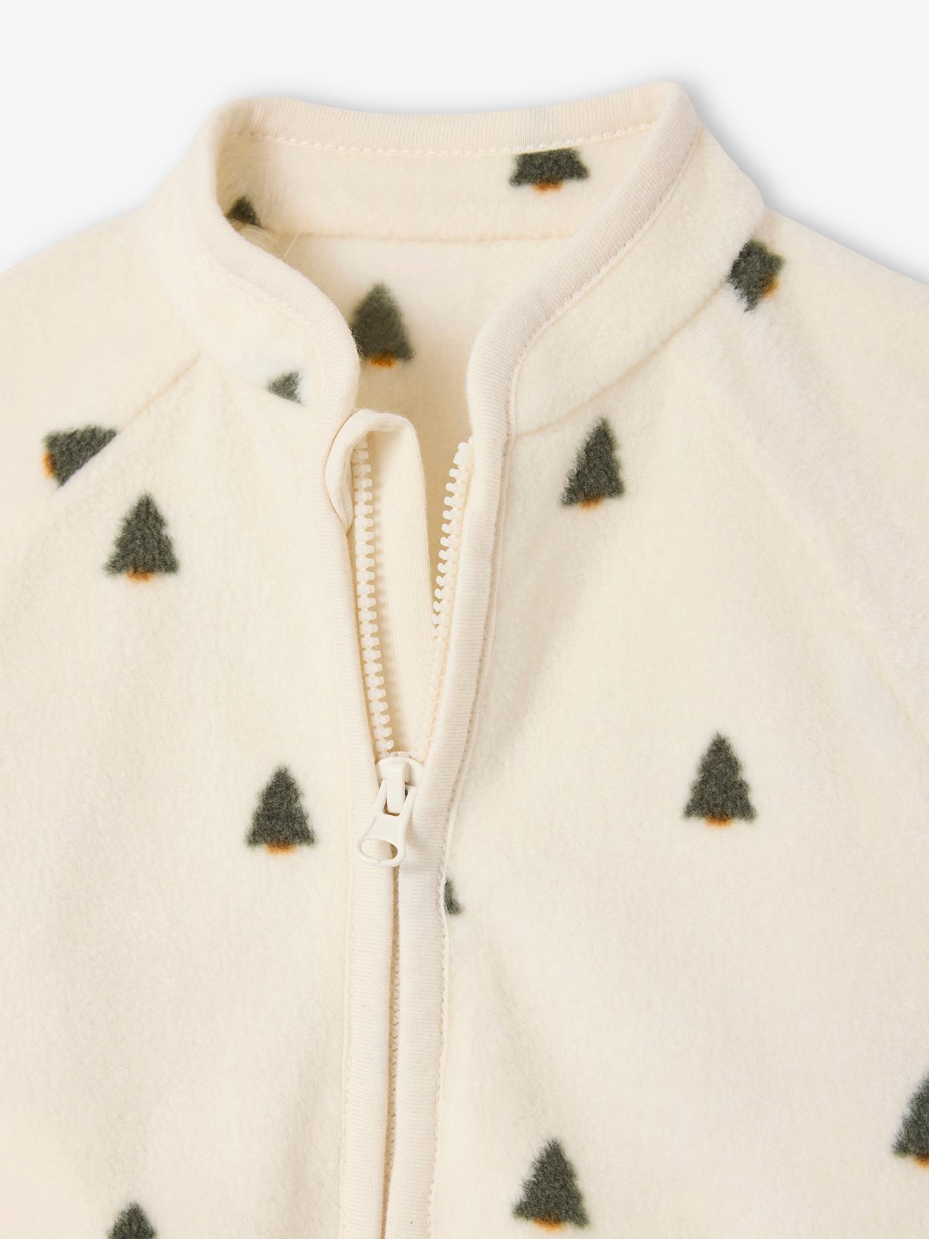 Thumbnail - Baby Fleecejacke mit Reißverschluss und Wintermotiv