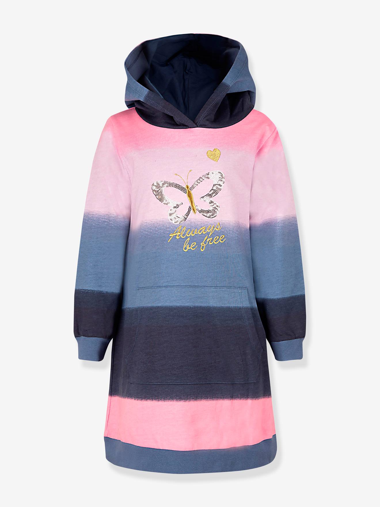 Sweatkleid Happy Girls Mädchen Dip-Dye Gr. 122