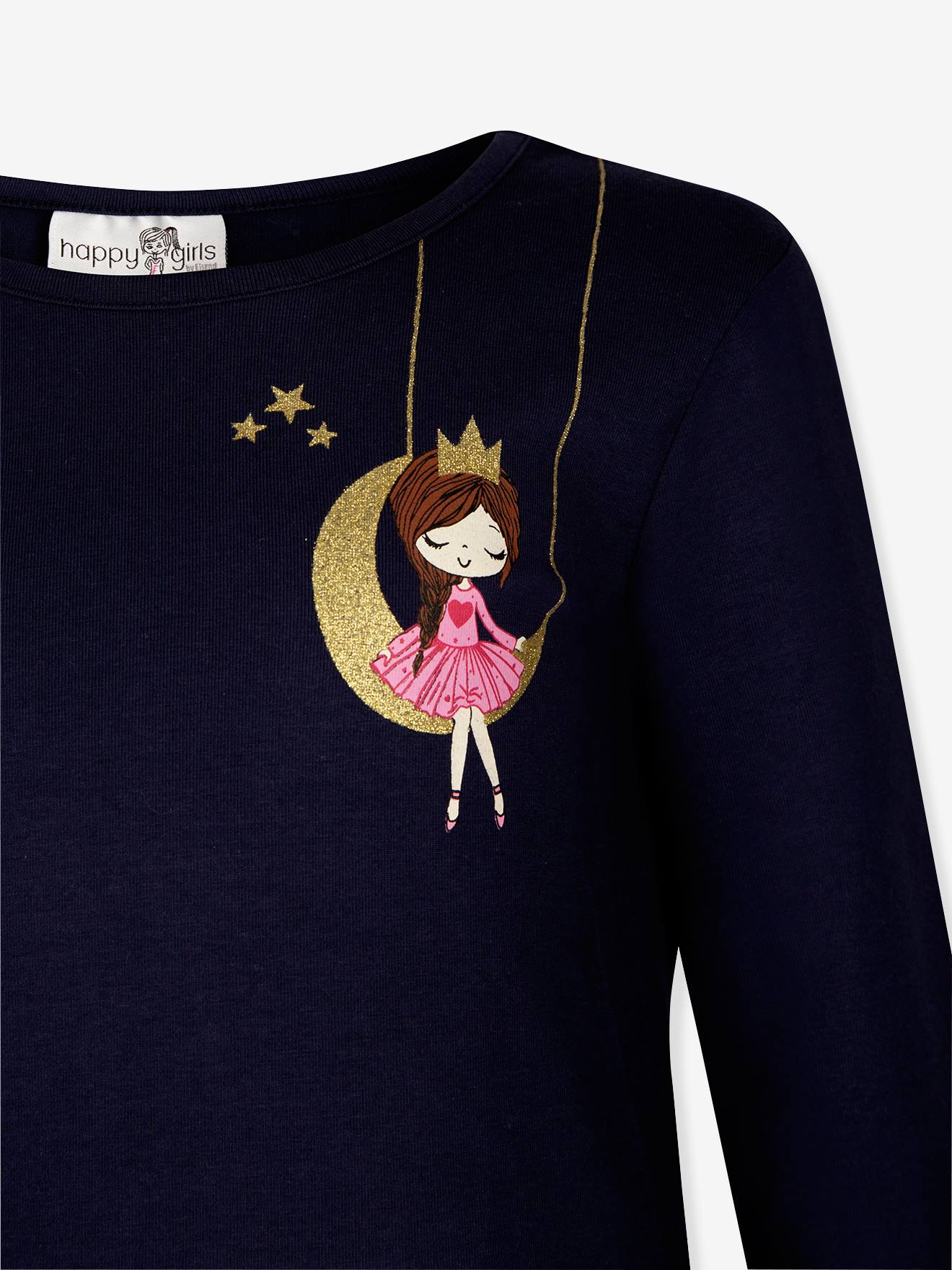 Thumbnail - Kleid mit Tüllrock Happy Girls Mädchen Glitzerprint