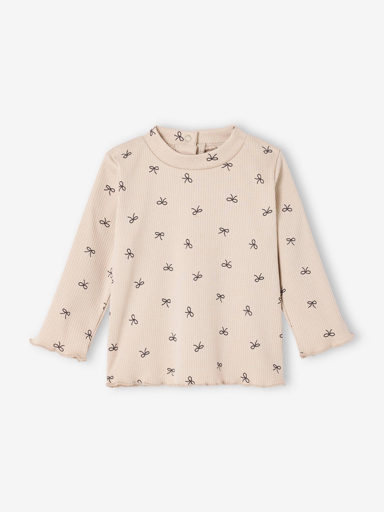Baby Langarmshirt mit Blumenmuster