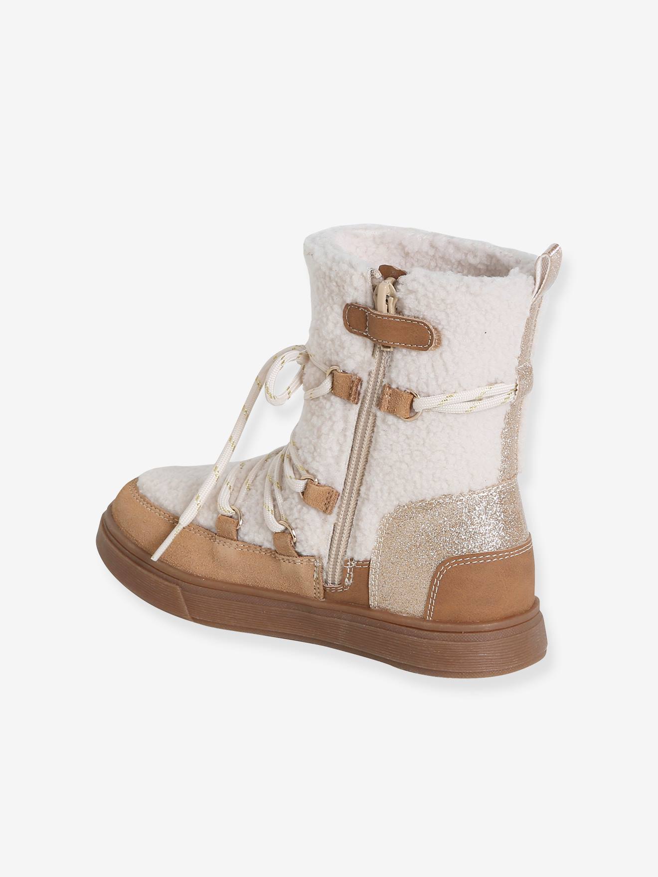 Thumbnail - Gefütterte Kinder Boots mit Glitzerdetails