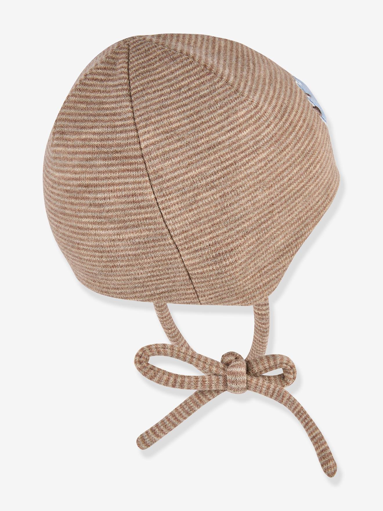 Thumbnail - Beanie Saurier mit Bindeband Kinder Sterntaler meliert