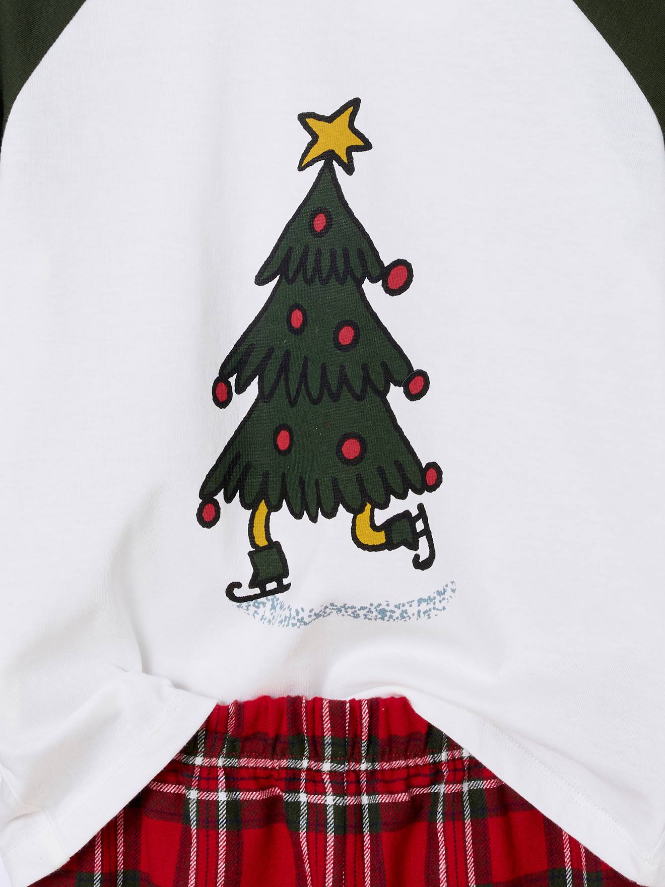 Thumbnail - Weihnachts-Schlafanzug TANNENBAUM Jungen n