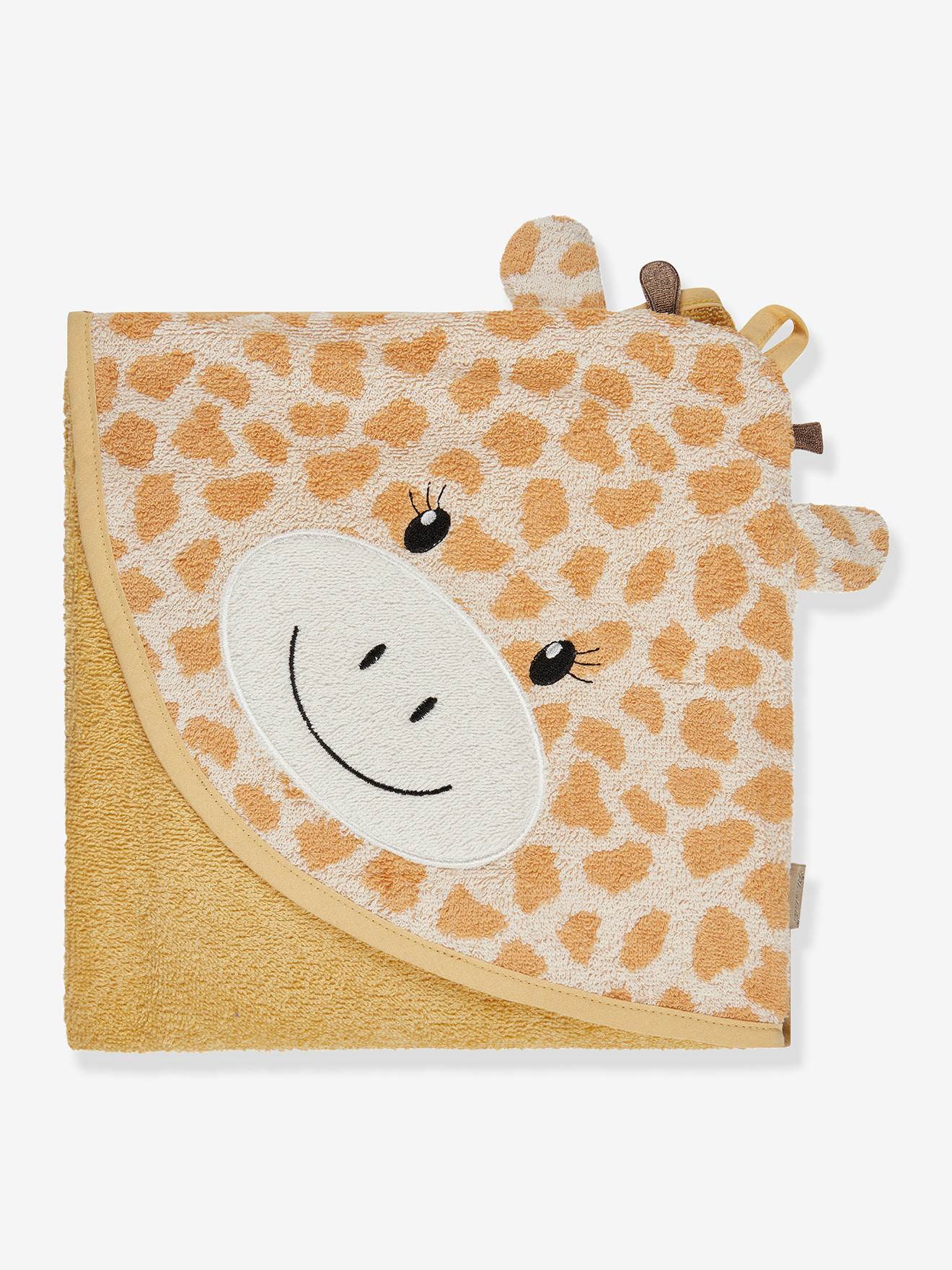 Kapuzenbadetuch Baby GIRAFFE KAYA Sterntaler senfgelb