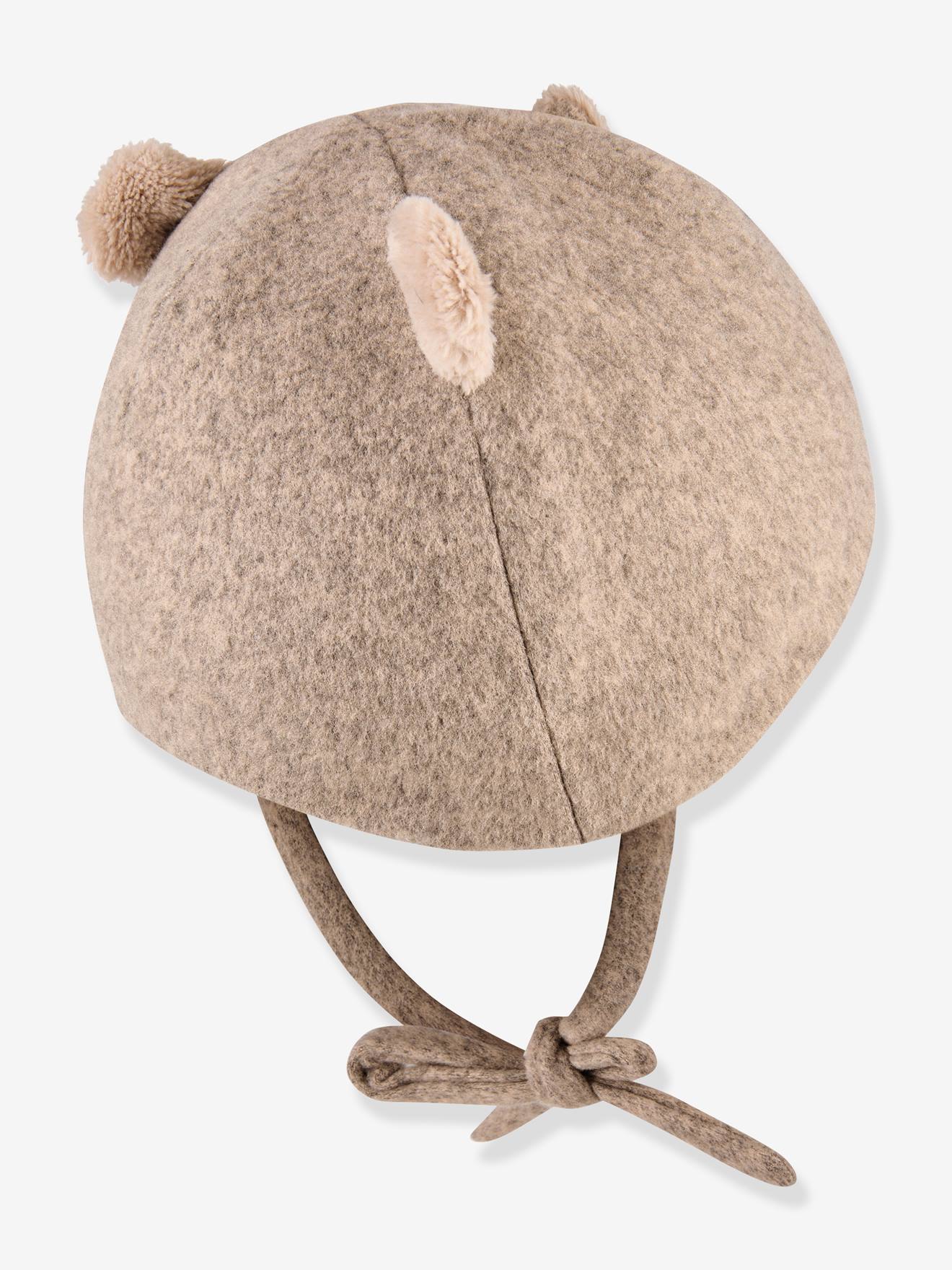 Thumbnail - Mütze Bär mit Bindeband Sterntaler meliert