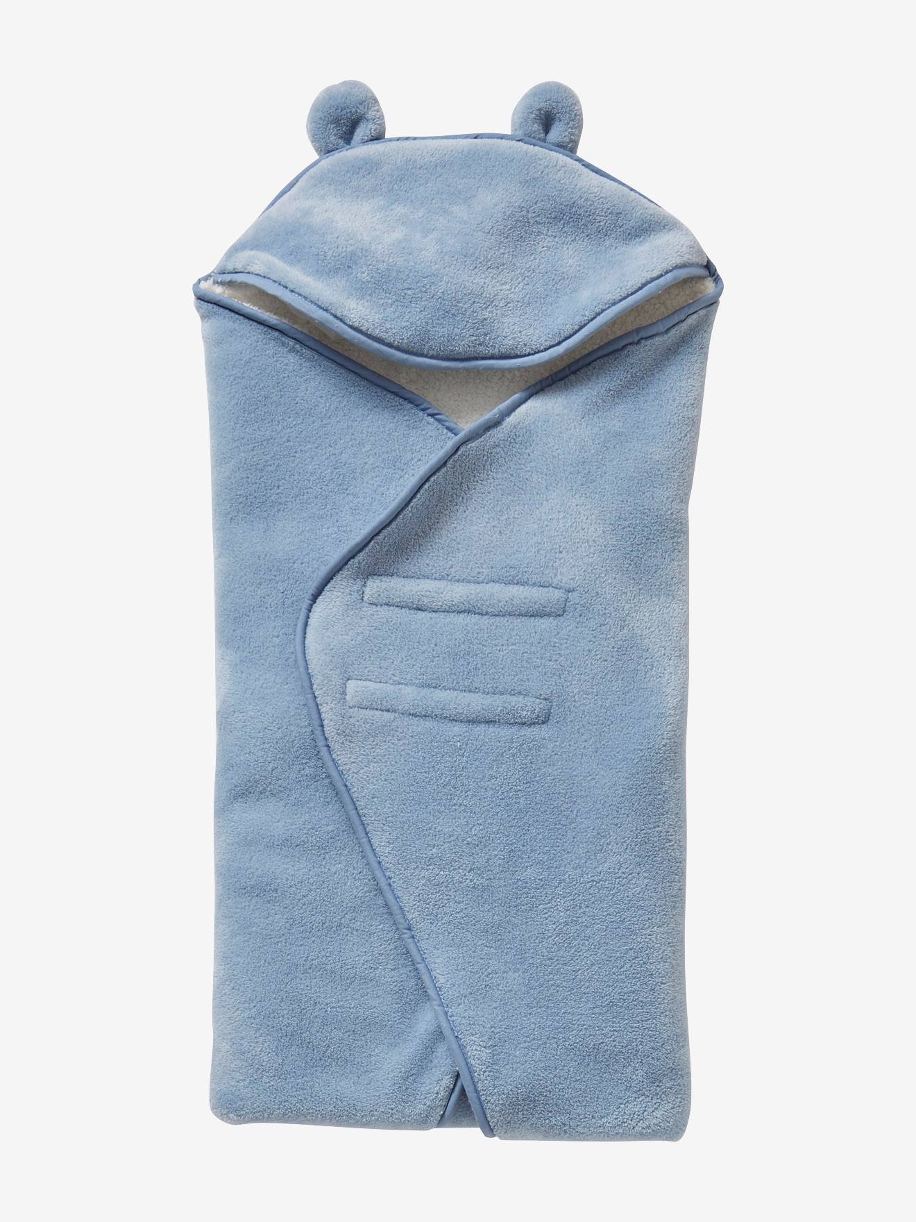 Winter-Fußsack mit Fleecefutter für Babyschale /& Tragewanne schwarz-weiß *NEU