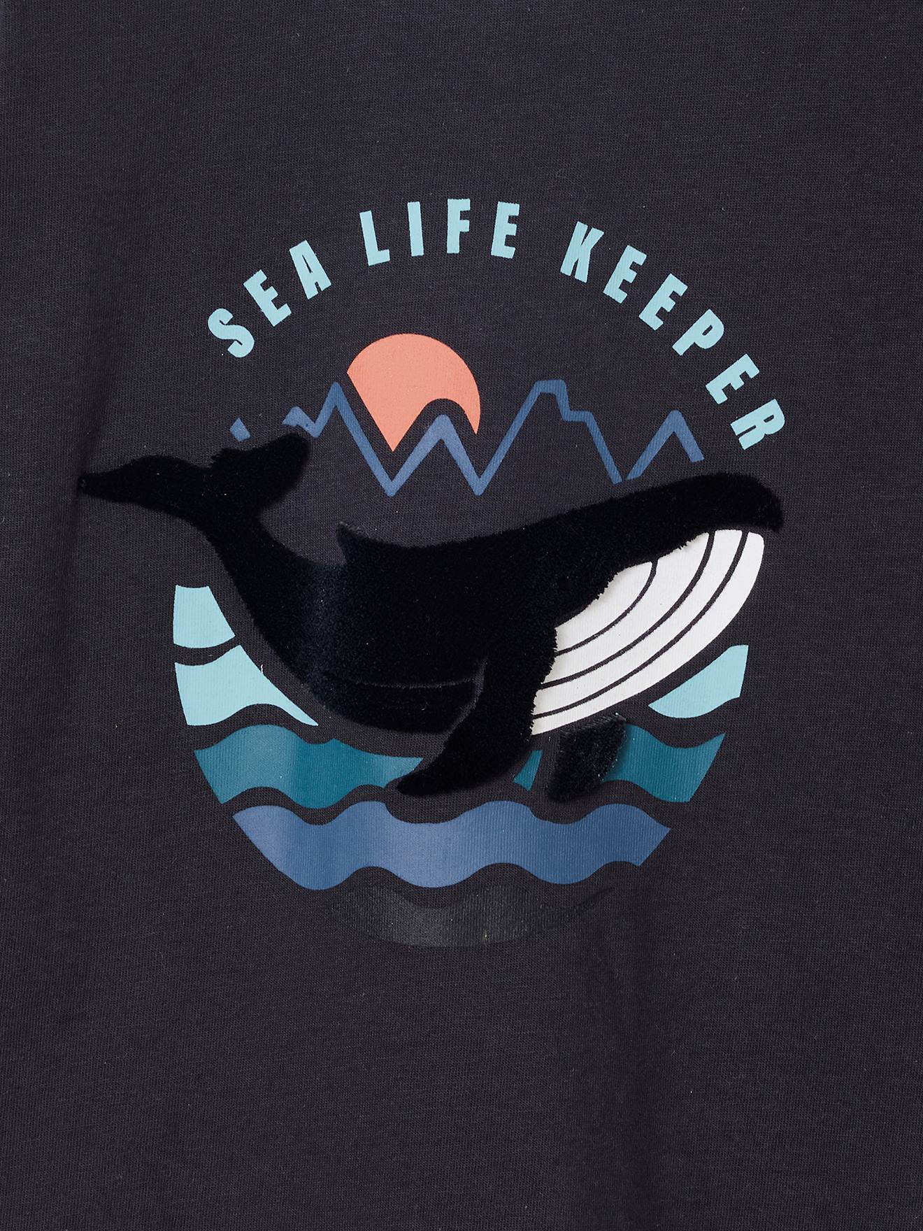 Thumbnail - Jungen Shirt mit Flockprint