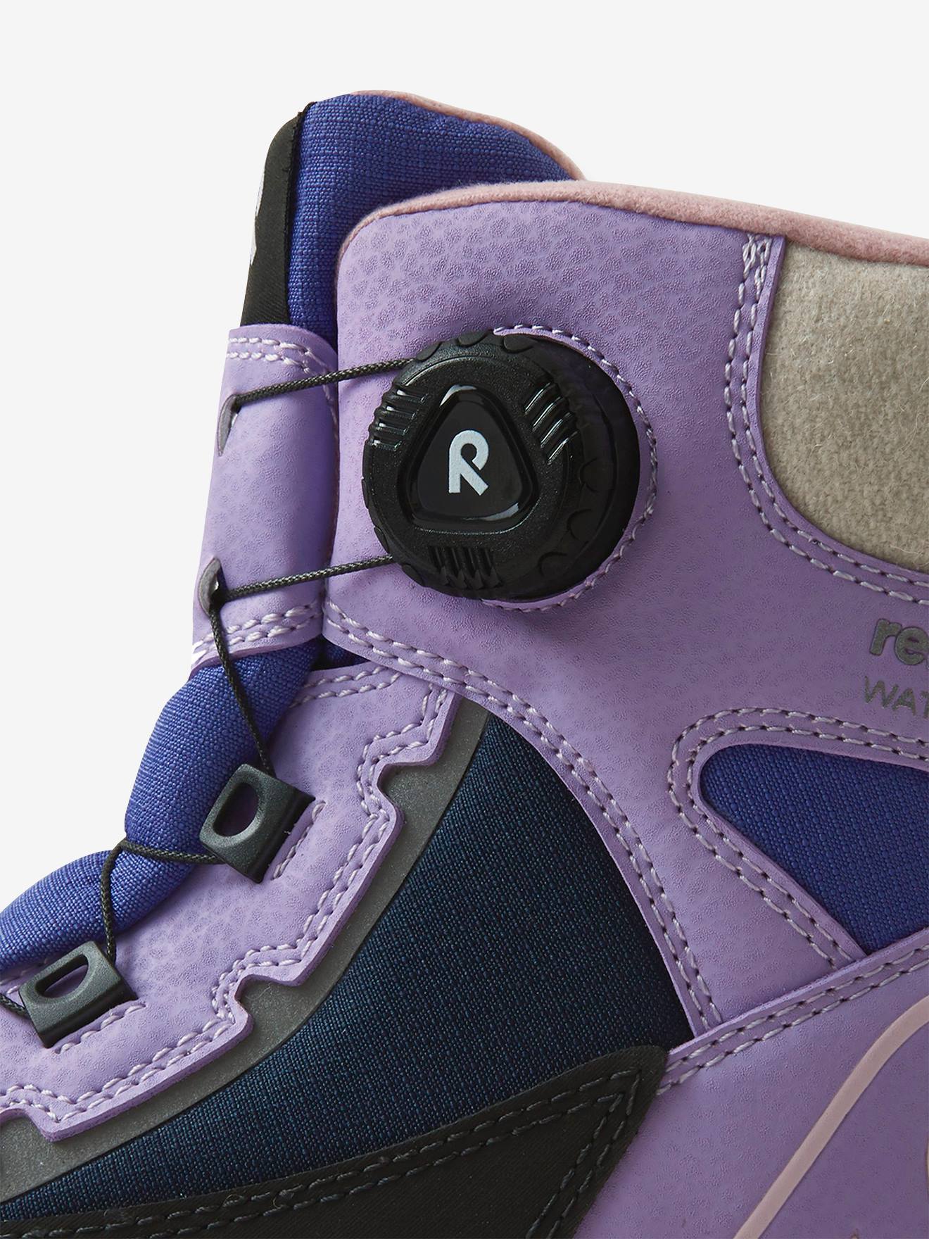 Thumbnail - Winter-Boots Hallava Quicklock Reima Kinder lila