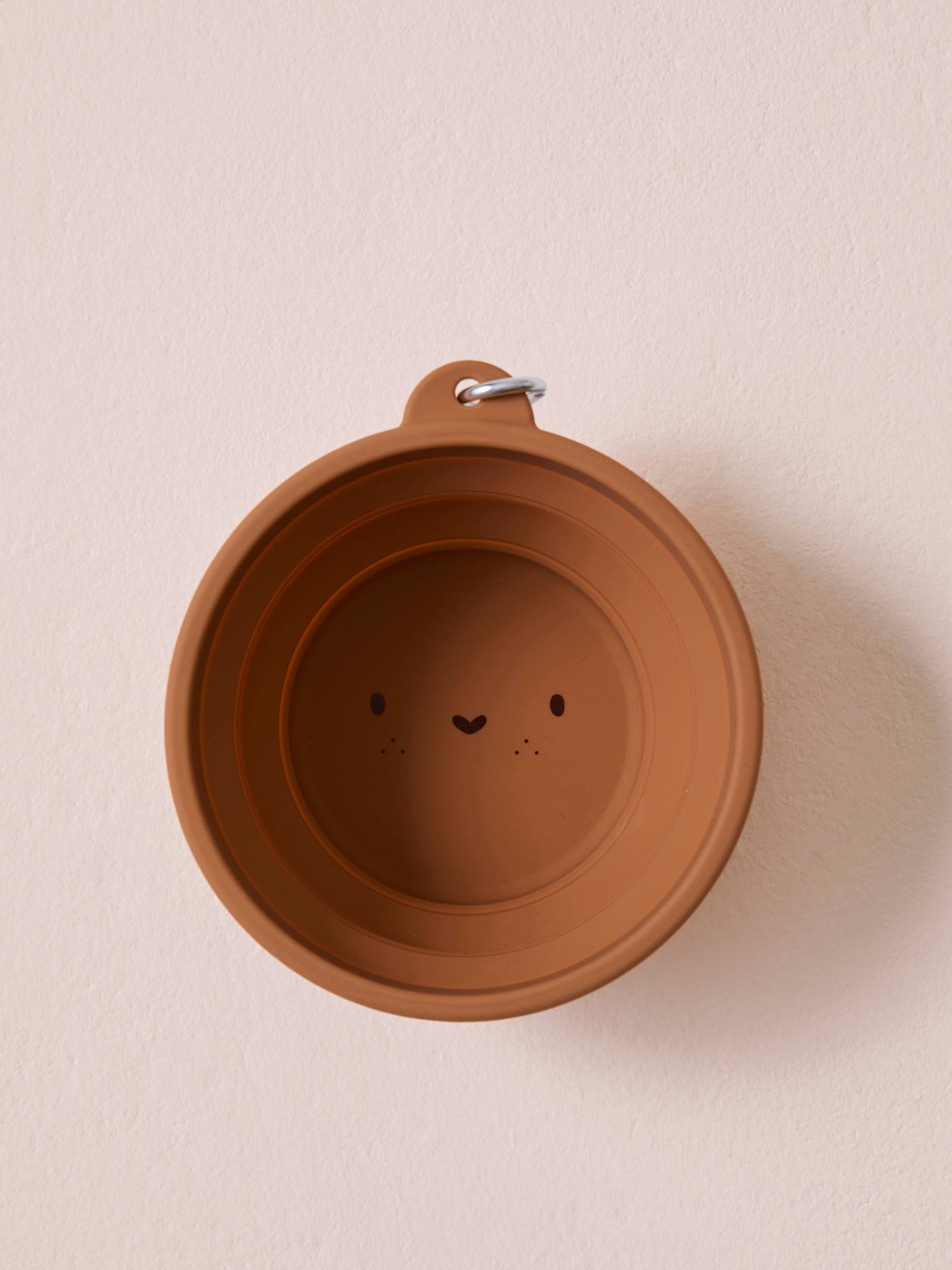 Thumbnail - Faltbarer Silikon-Futternapf für Hunde und Katzen camel