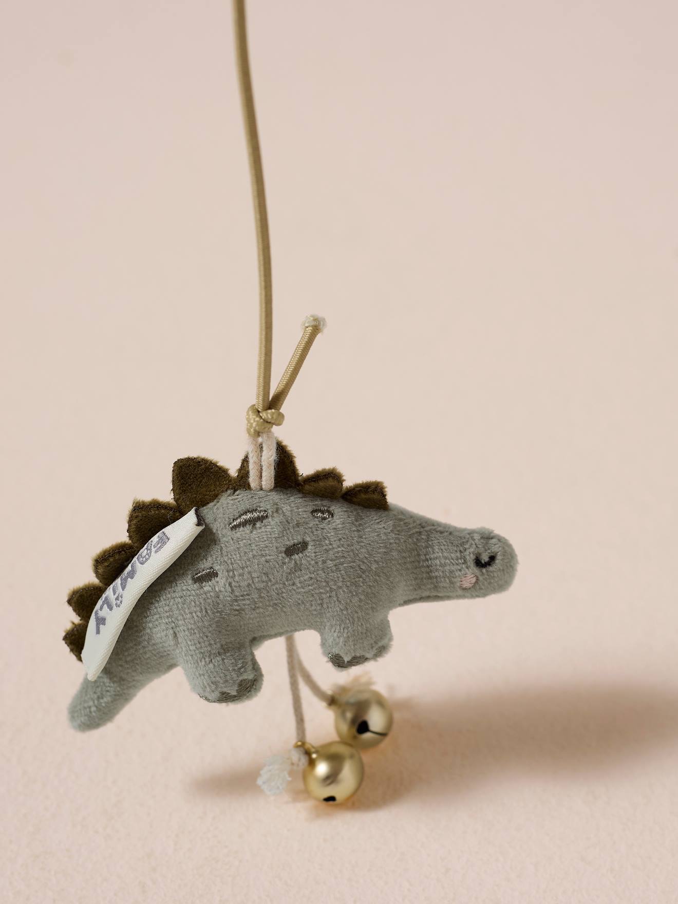 Thumbnail - Katzenangel mit Dinosaurier-Spielzeug