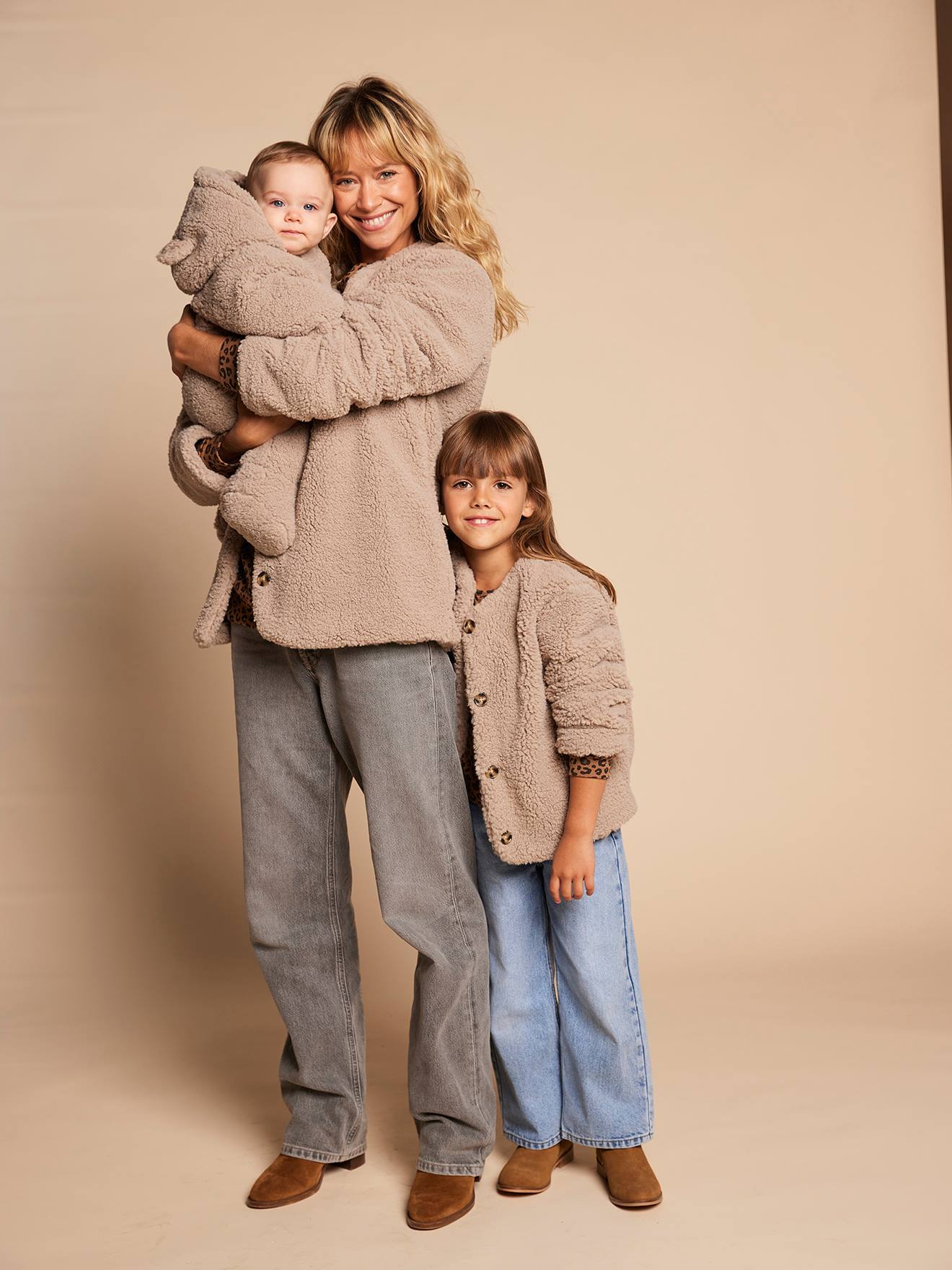 Thumbnail - Baby Overall mit Teddyfleece Mama-Tochter-Capsule