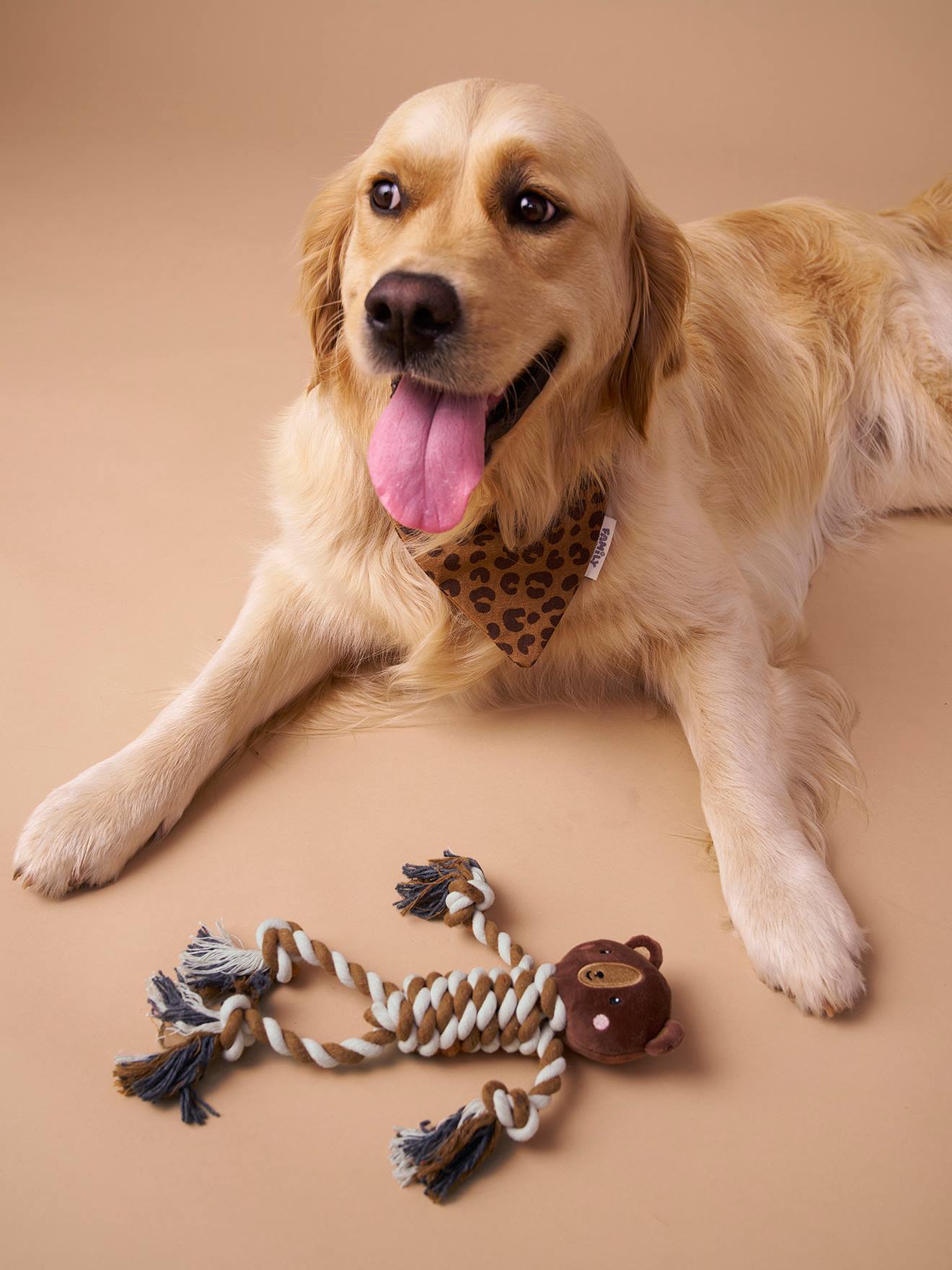 Thumbnail - Hundespielzeug Seil mit Knoten