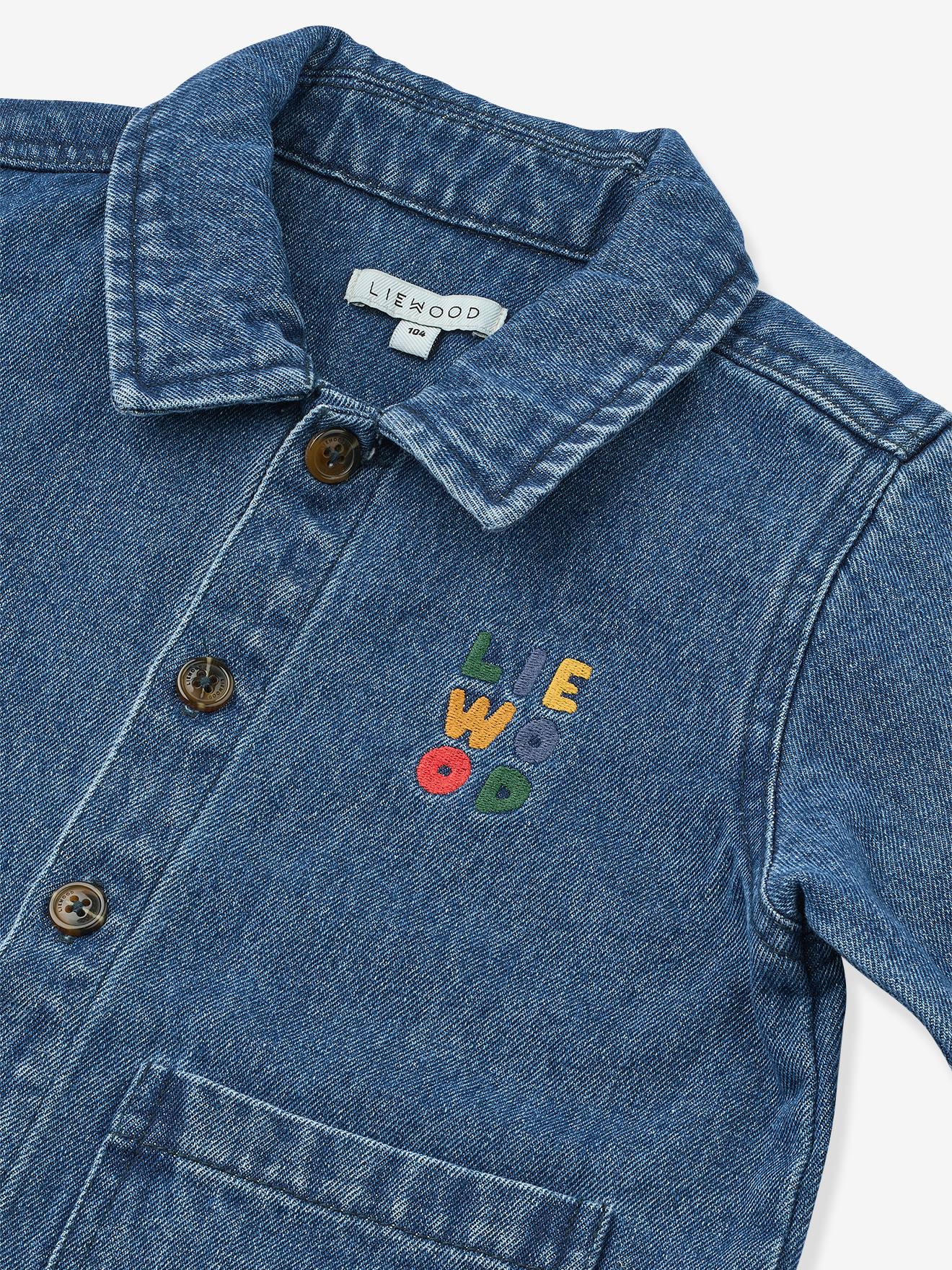 Thumbnail - Jeans-Überhemd Kinsley Kinder LIEWOOD