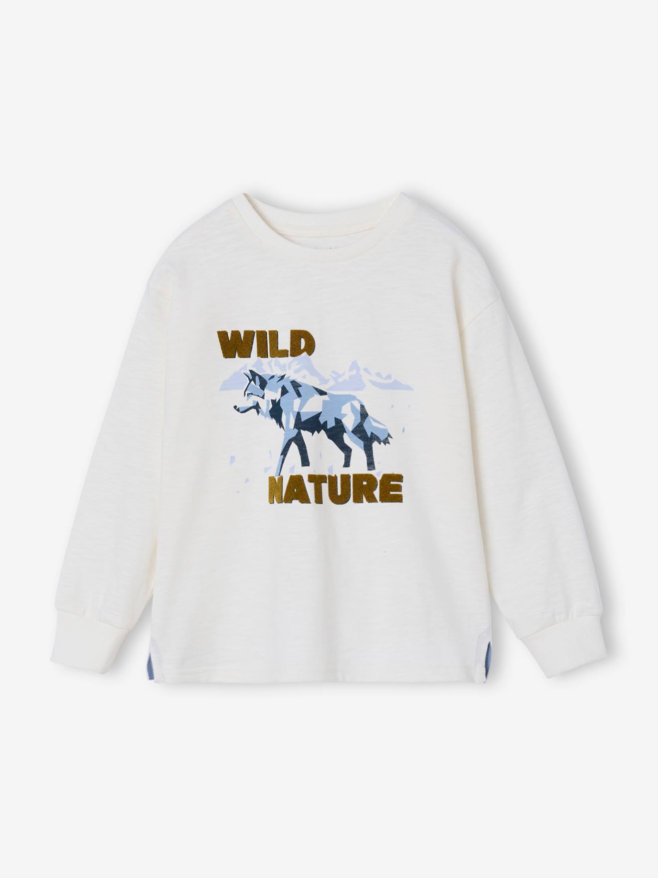 Thumbnail - Jungen Shirt mit Wolf-Motiv