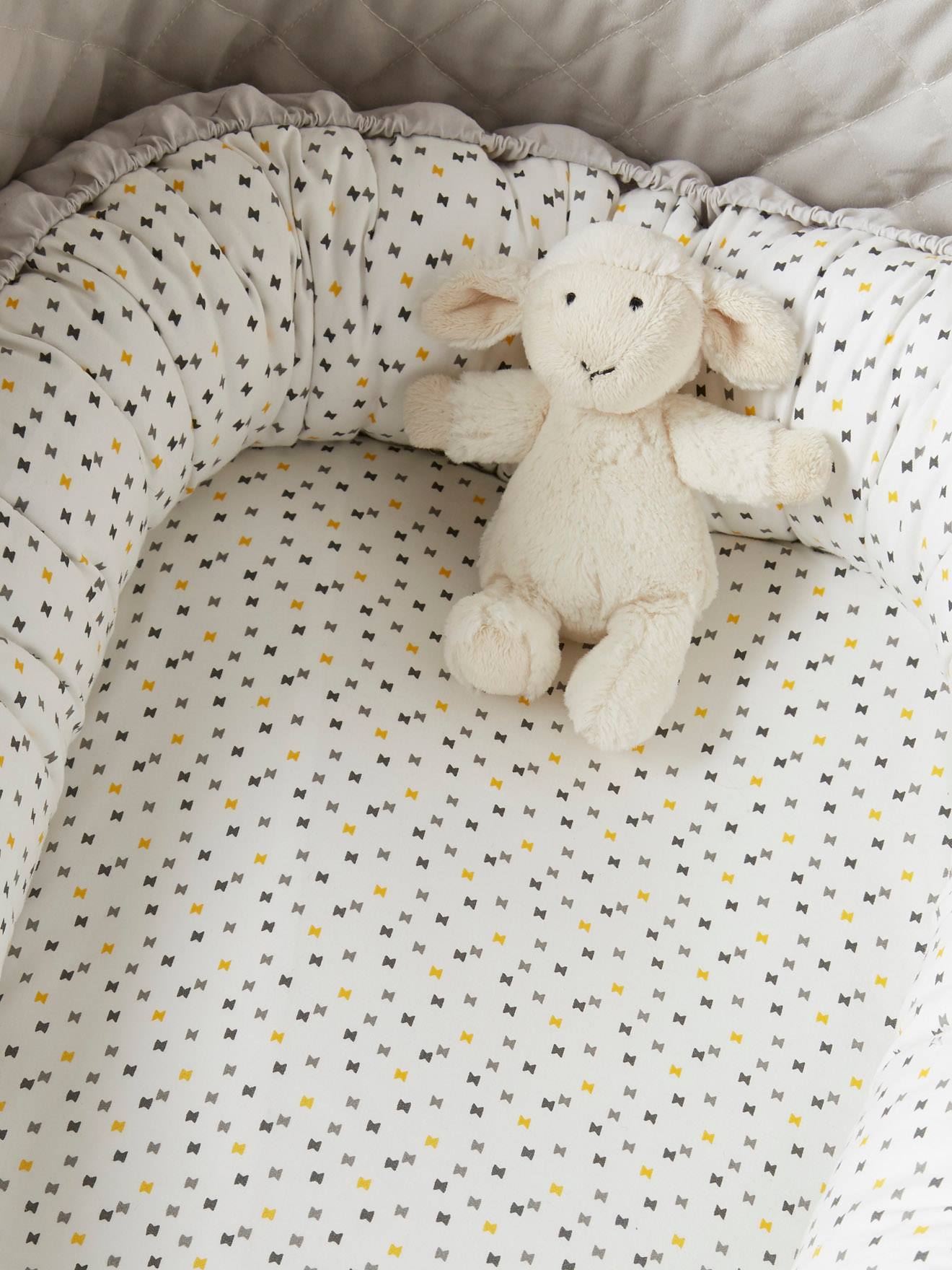 Vertbaudet Baby Bettverkleinerer Wickelunterlage In Mehrfarbig Geblumt