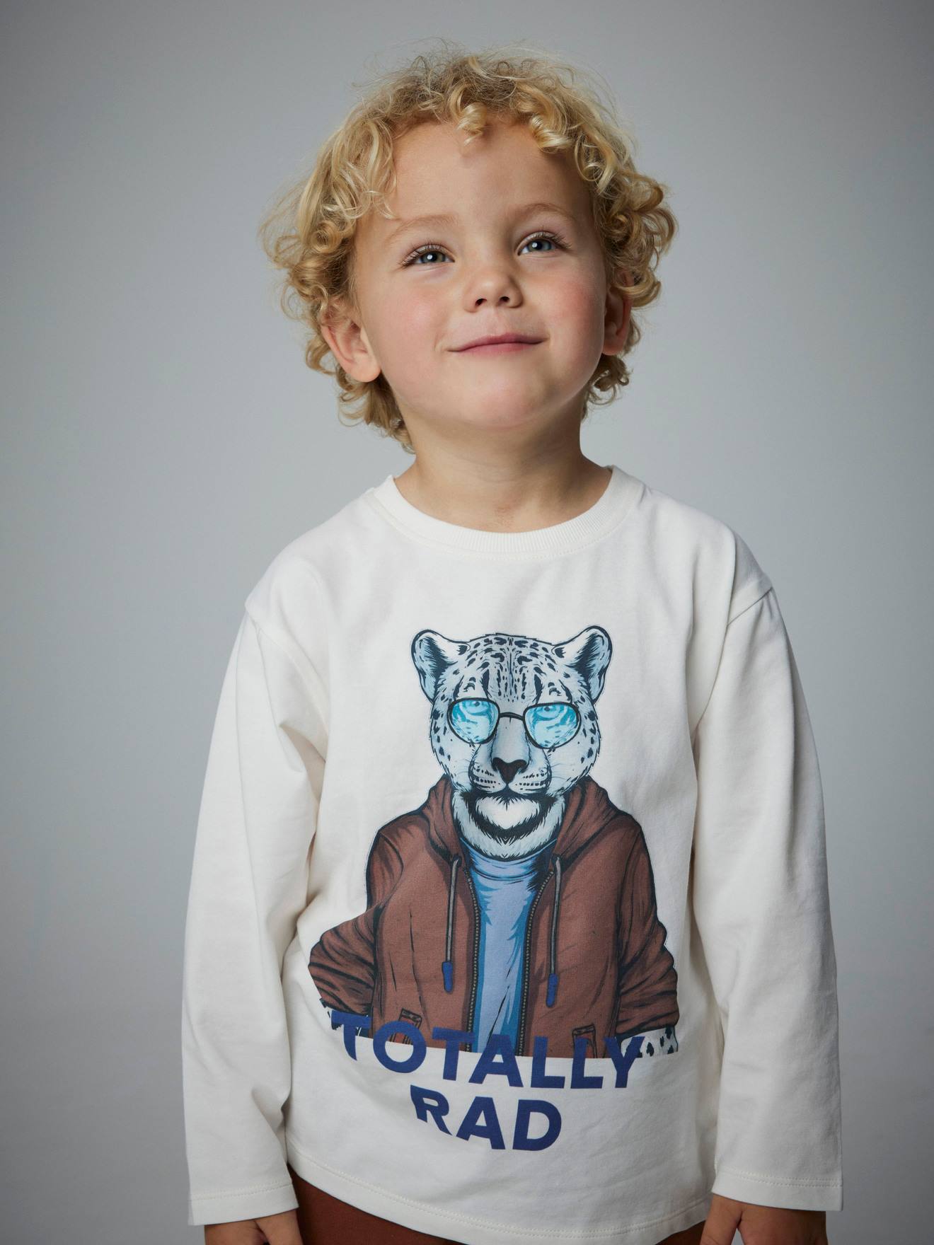 Thumbnail - Langarmshirt NMMORION Jungen NAME IT Tierprint