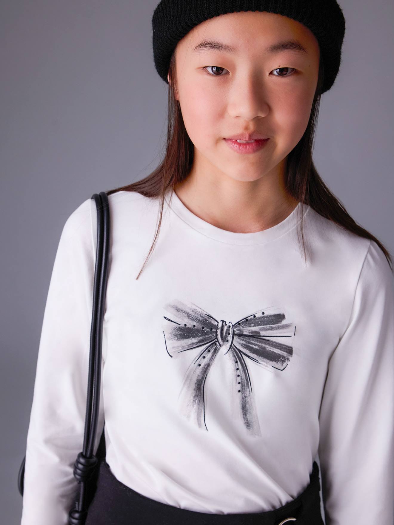 Thumbnail - Mädchen Shirt mit Schleife Mayoral