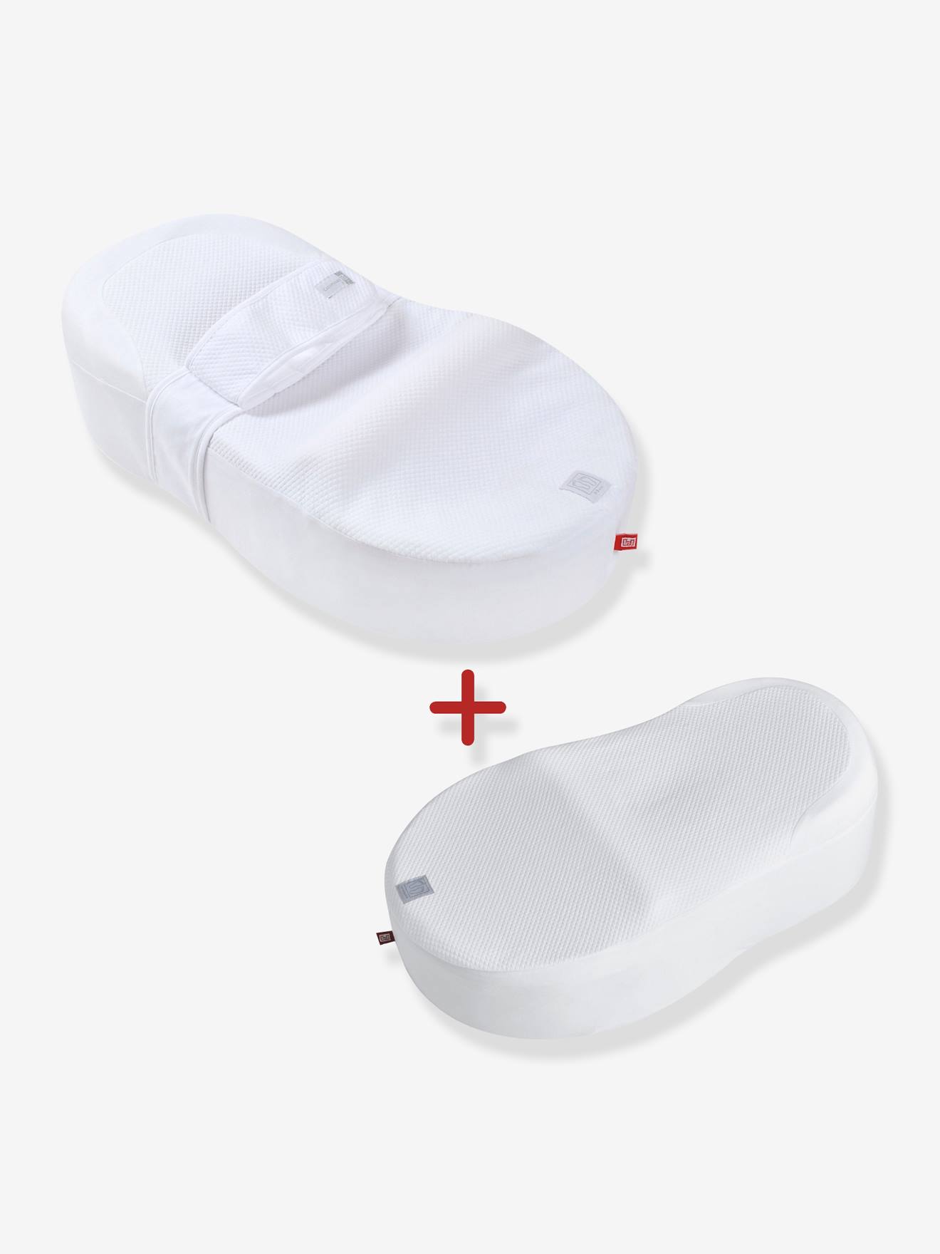 Thumbnail - Ergonomische Babyliege Cocoonababy RED CASTLE
