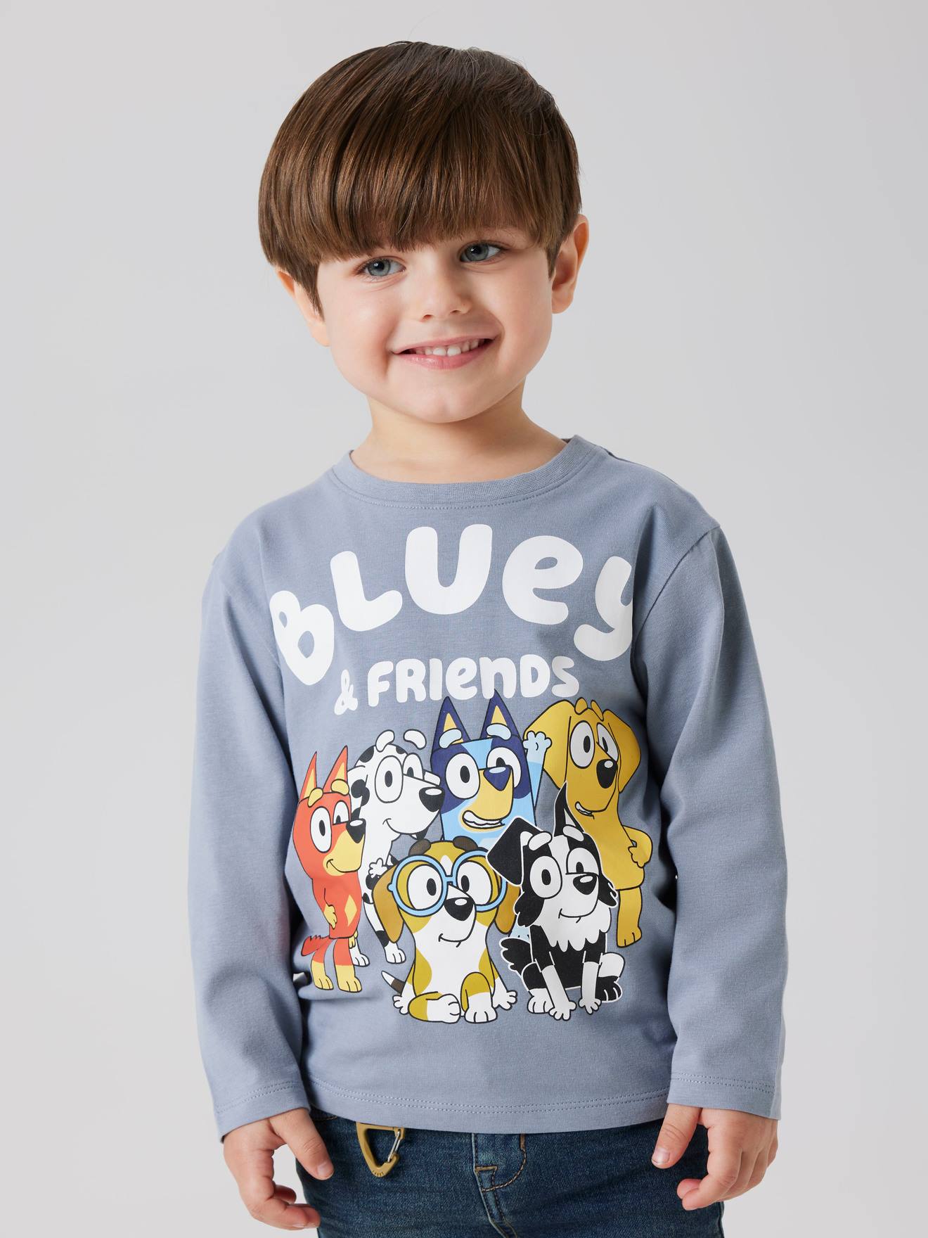 Thumbnail - Jungen Langarmshirt mit Bluey NMMALEX NAME IT mittel