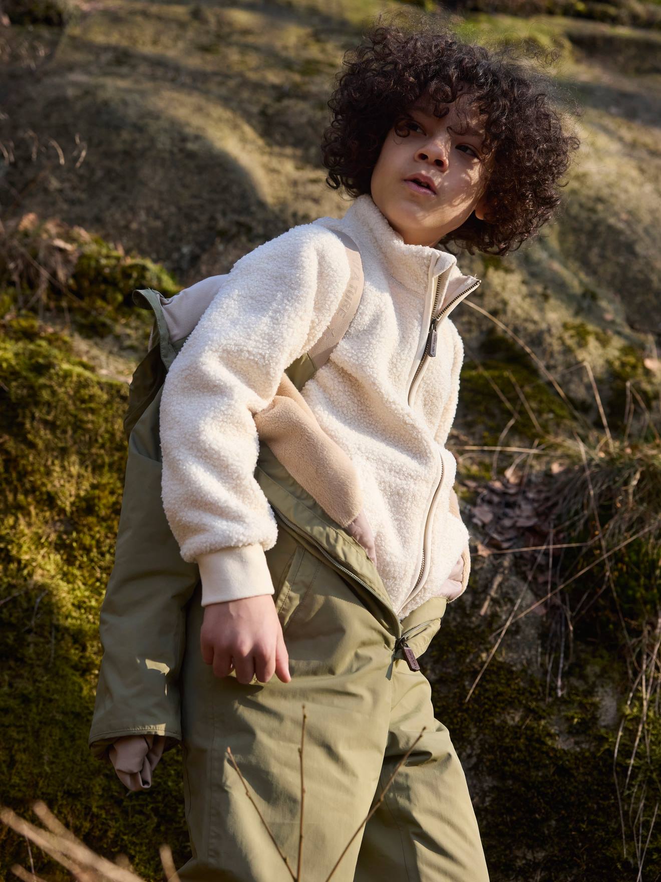 Thumbnail - Teddyfleece-Jacke mit Reißverschluss Kinder MATCEDRIC MINI A TURE