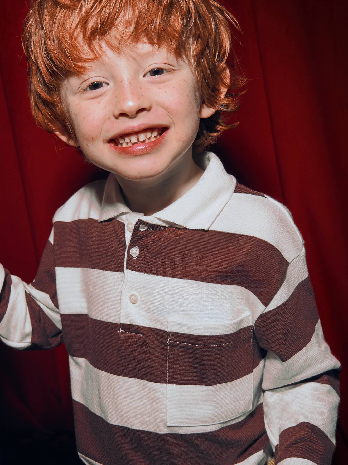 Thumbnail - Jungen Poloshirt mit langen Ärmeln Mayoral