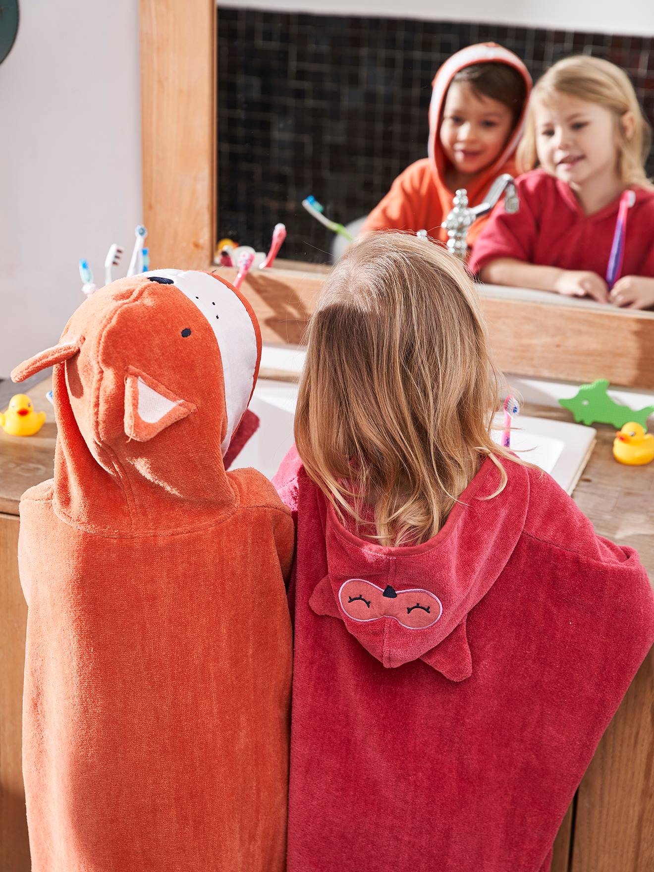 Thumbnail - Kinder Badeponcho FUCHS