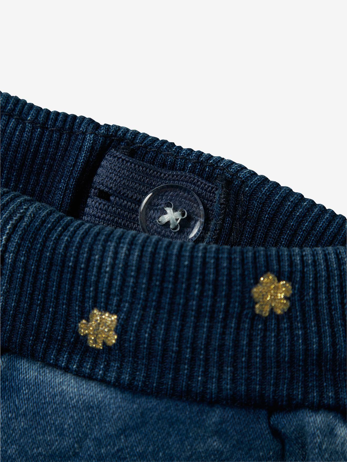 Thumbnail - Gerade Jeans NBFROSE Mädchen Baby NAME IT Fleecefutter