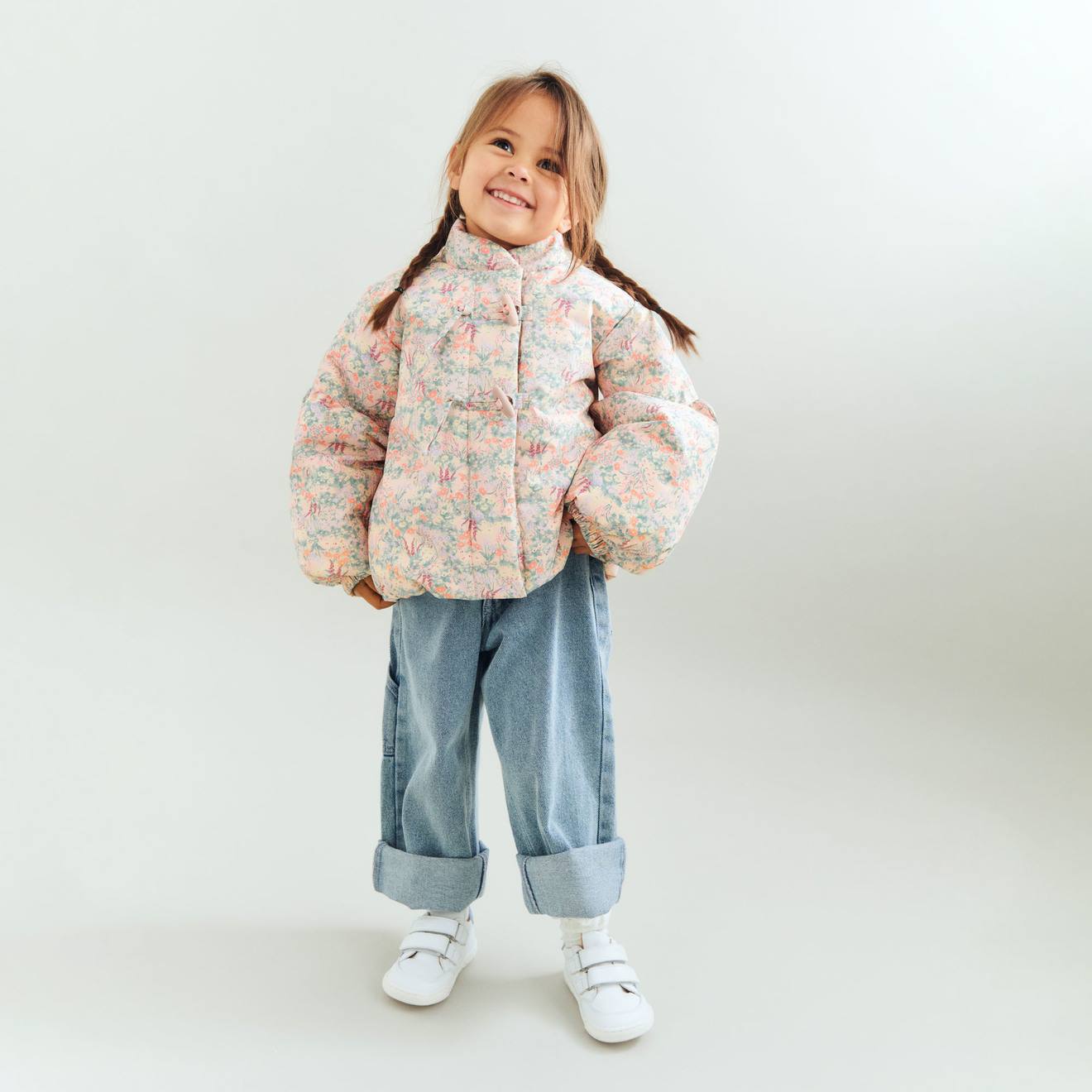 Thumbnail - Jeans mit verstellbarem Bund Jungen Wheat