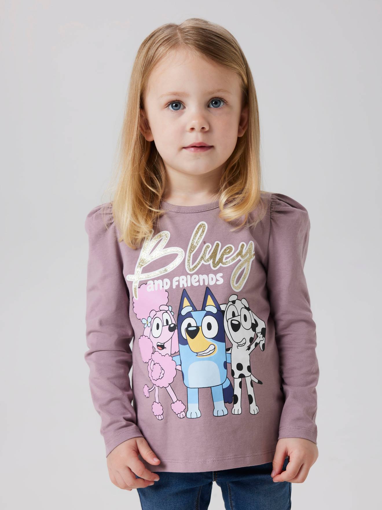 Thumbnail - Mädchen Langarmshirt mit BLUEY NMFARIA NAME IT