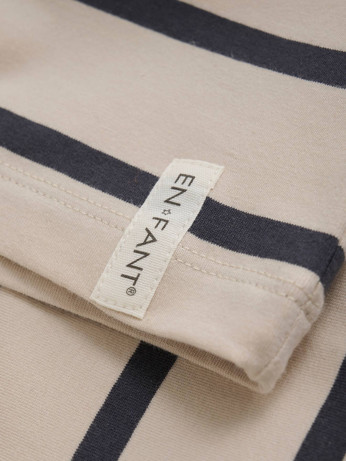 Thumbnail - Oversize-Langarmshirt mit Streifen Jungen En Fant