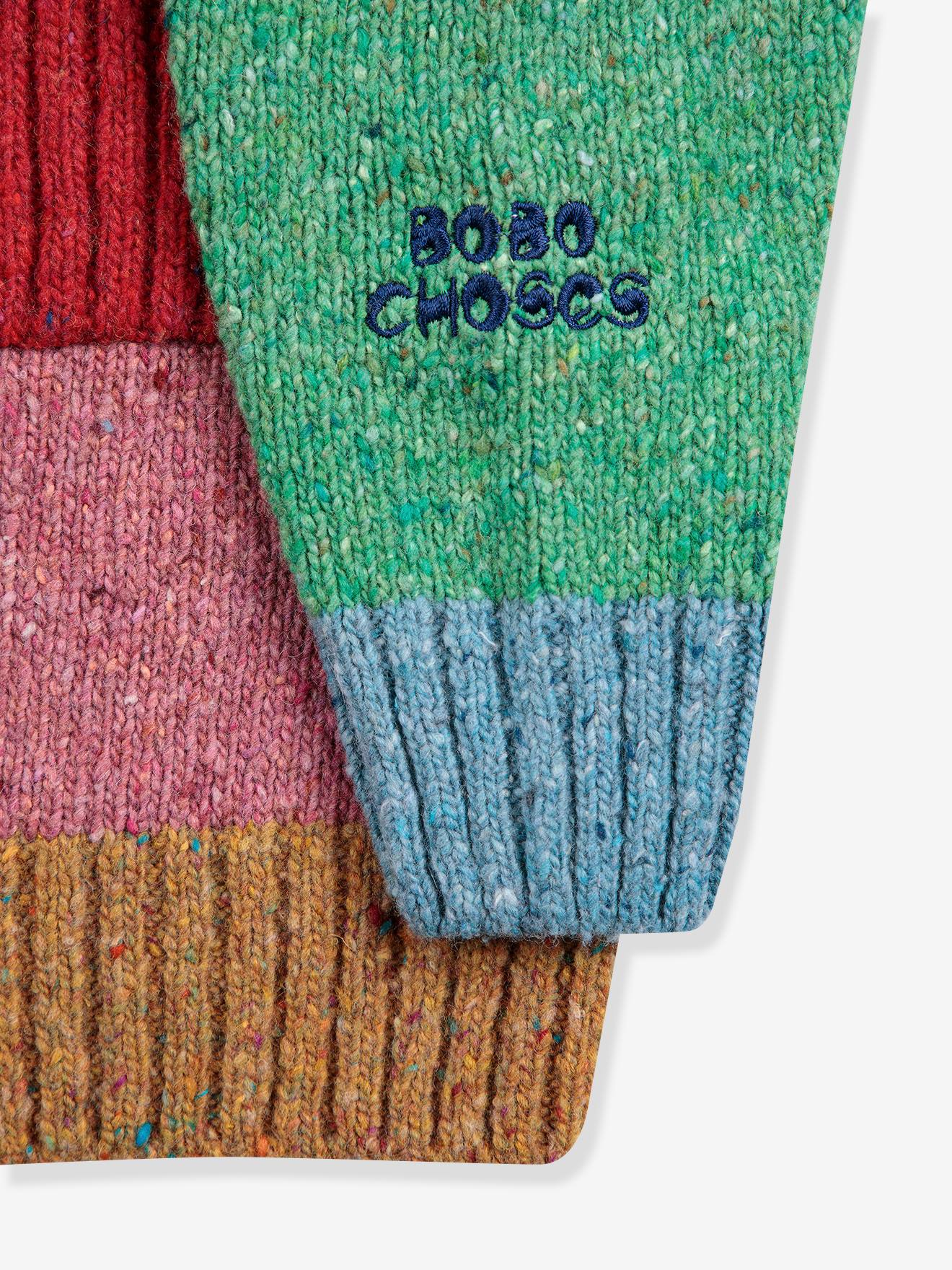 Thumbnail - Cardigan Kinder BOBO CHOSES Colorblocking