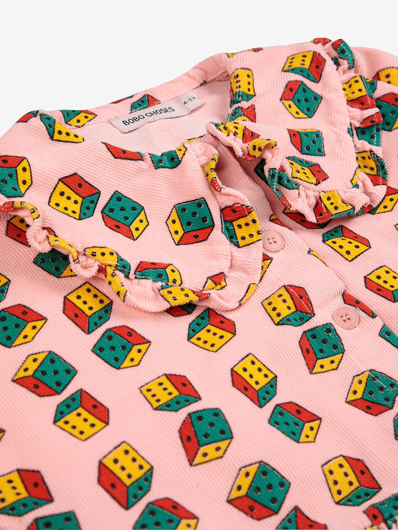 Thumbnail - Cordkleid Dices Mädchen BOBO CHOSES