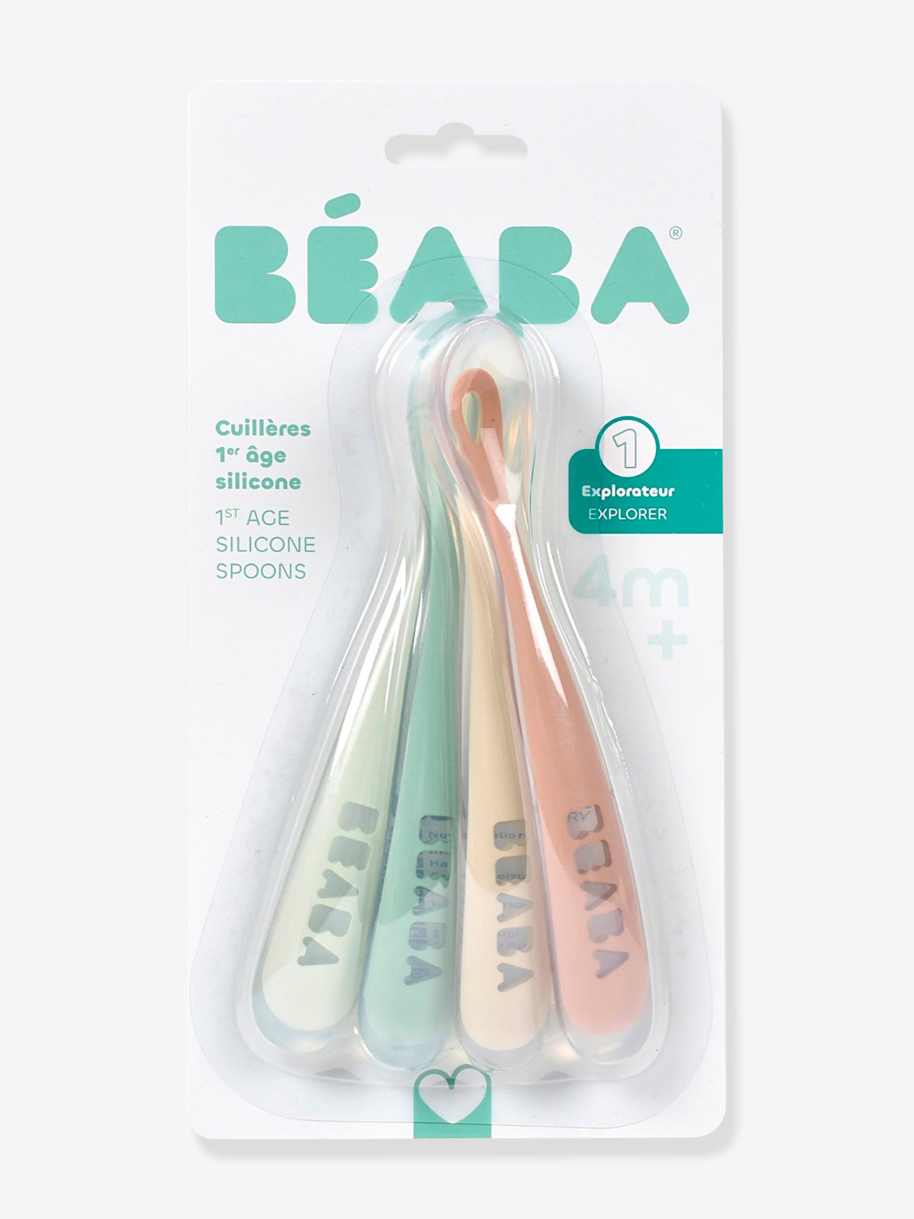 Thumbnail - 4er-Pack Baby Löffel BEABA