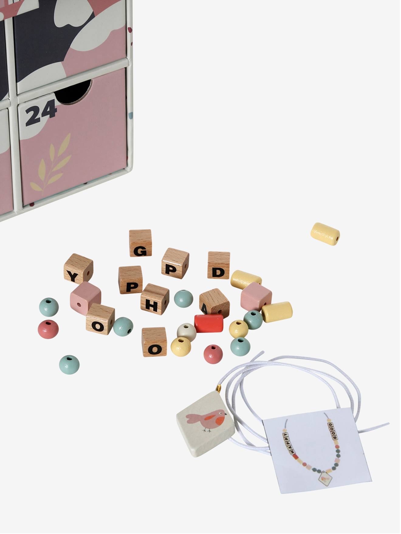 Thumbnail - Kinder Adventskalender mit Spielzeug aus Holz FSC®