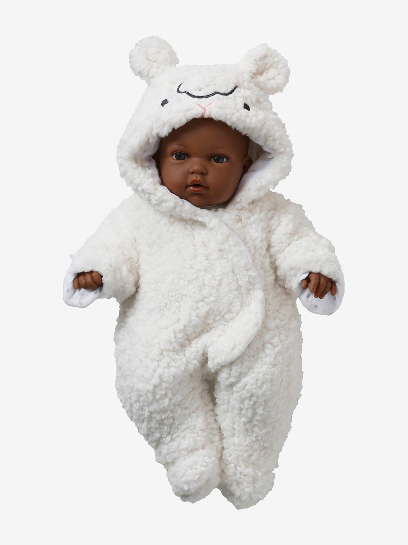 Puppen-Overall aus Teddyfleece