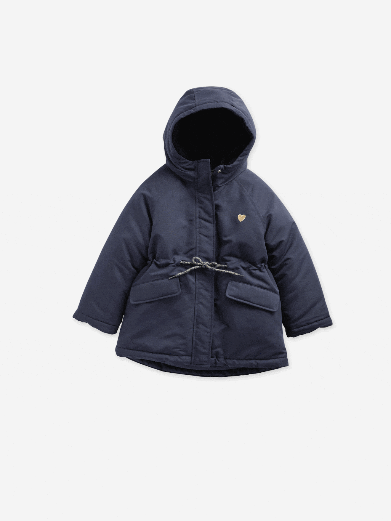 Thumbnail - Mädchen 3-in-1-Parka mit Kapuze und Steppweste