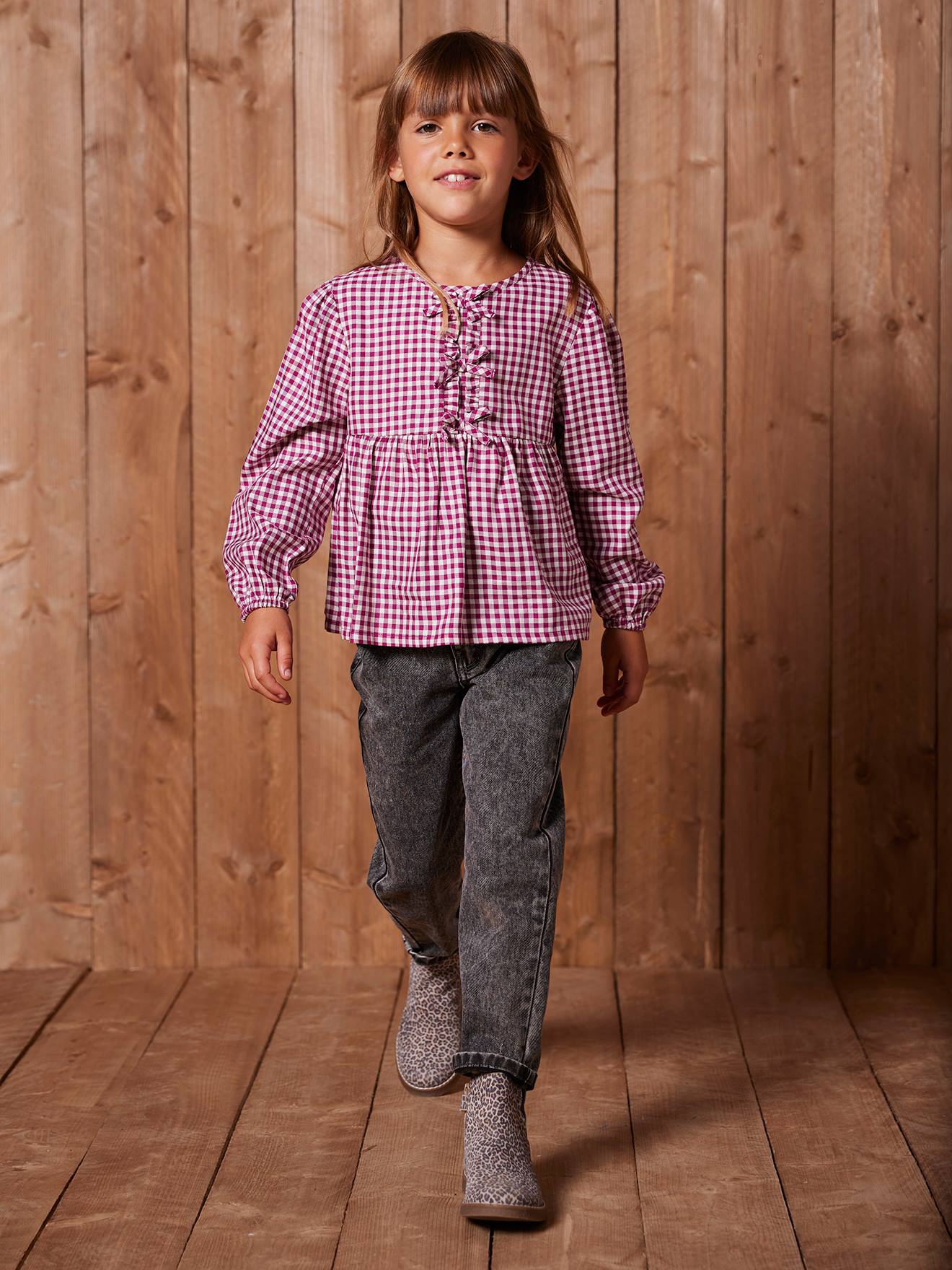 Thumbnail - Mädchen Mom-fit-Jeans