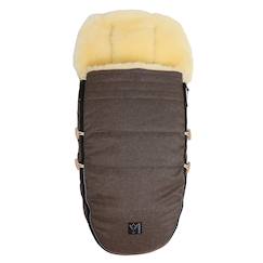 Kaiser Lammfell-Fusack fr Kinderwagen in angora