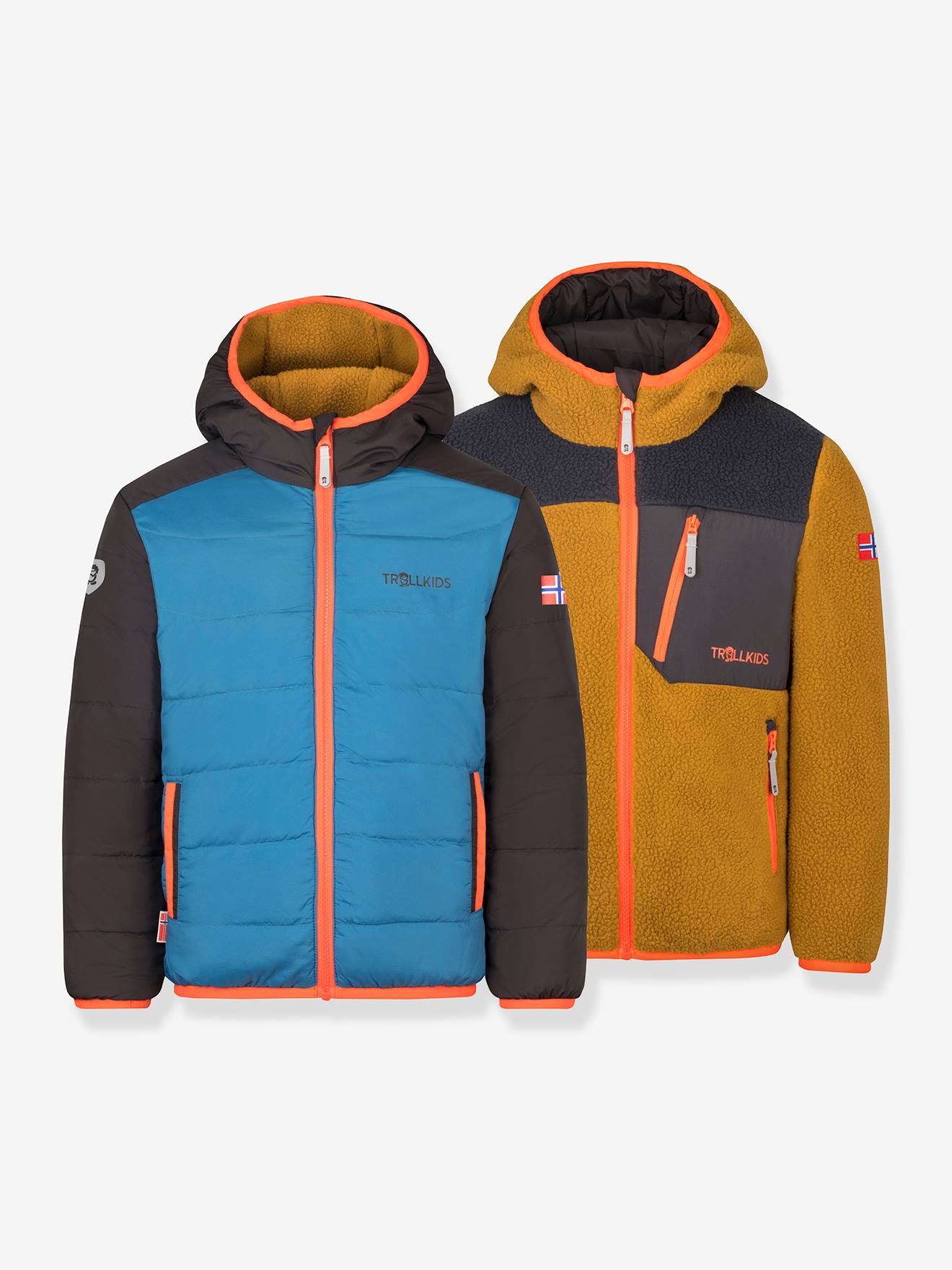 Thumbnail - Wende-Jacke SANDVIKA Kinder Trollkids