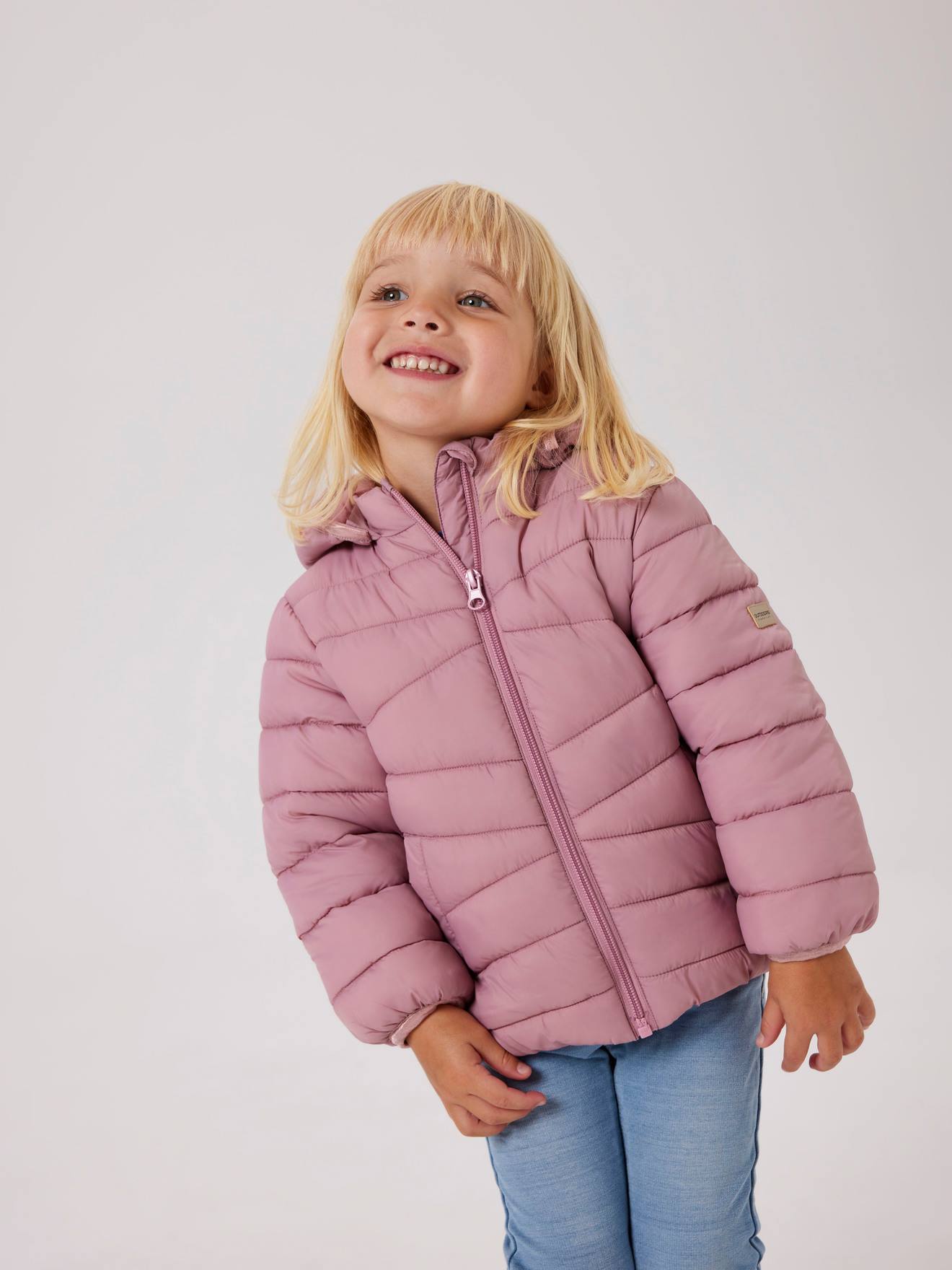 Thumbnail - Steppjacke mit abnehmbarer Kapuze Mädchen NAME IT