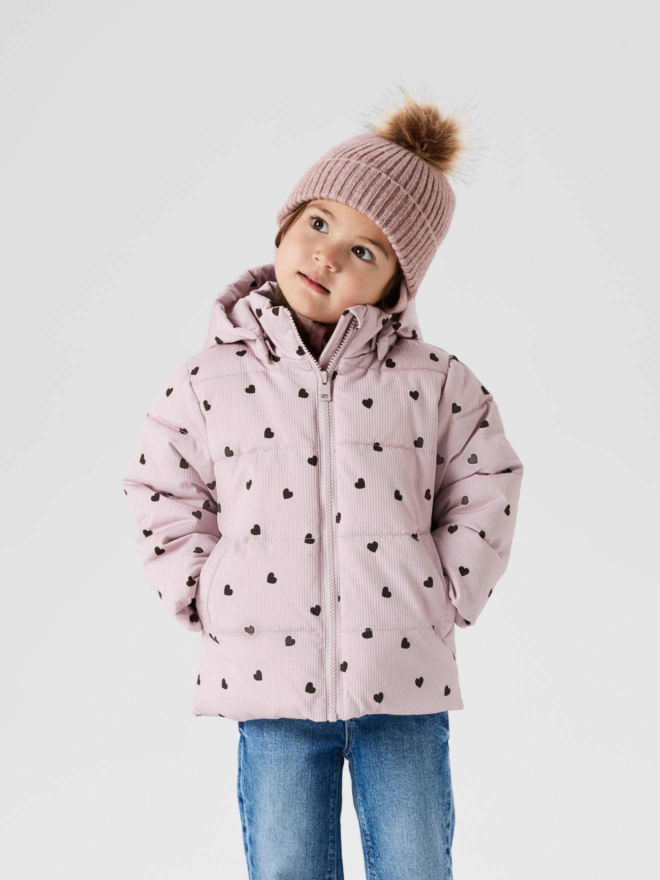 Thumbnail - Steppjacke mit Kapuze Mädchen  NAME IT