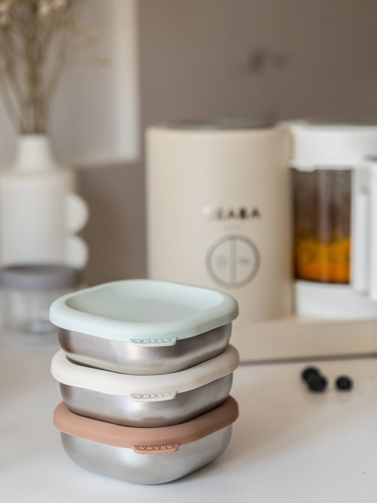 Thumbnail - Edelstahl-Behälter 3er-Set Baby BEABA