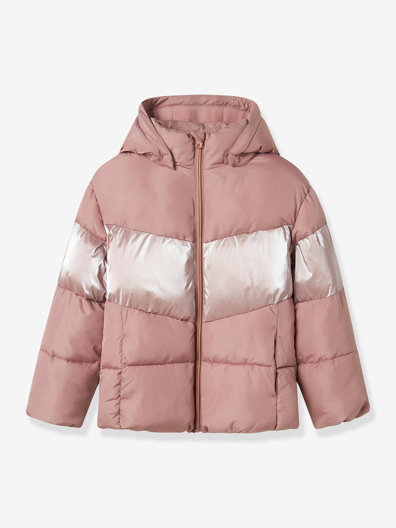 Steppjacke mit Kapuze Mädchen NAME IT rosenholz Gr. 146