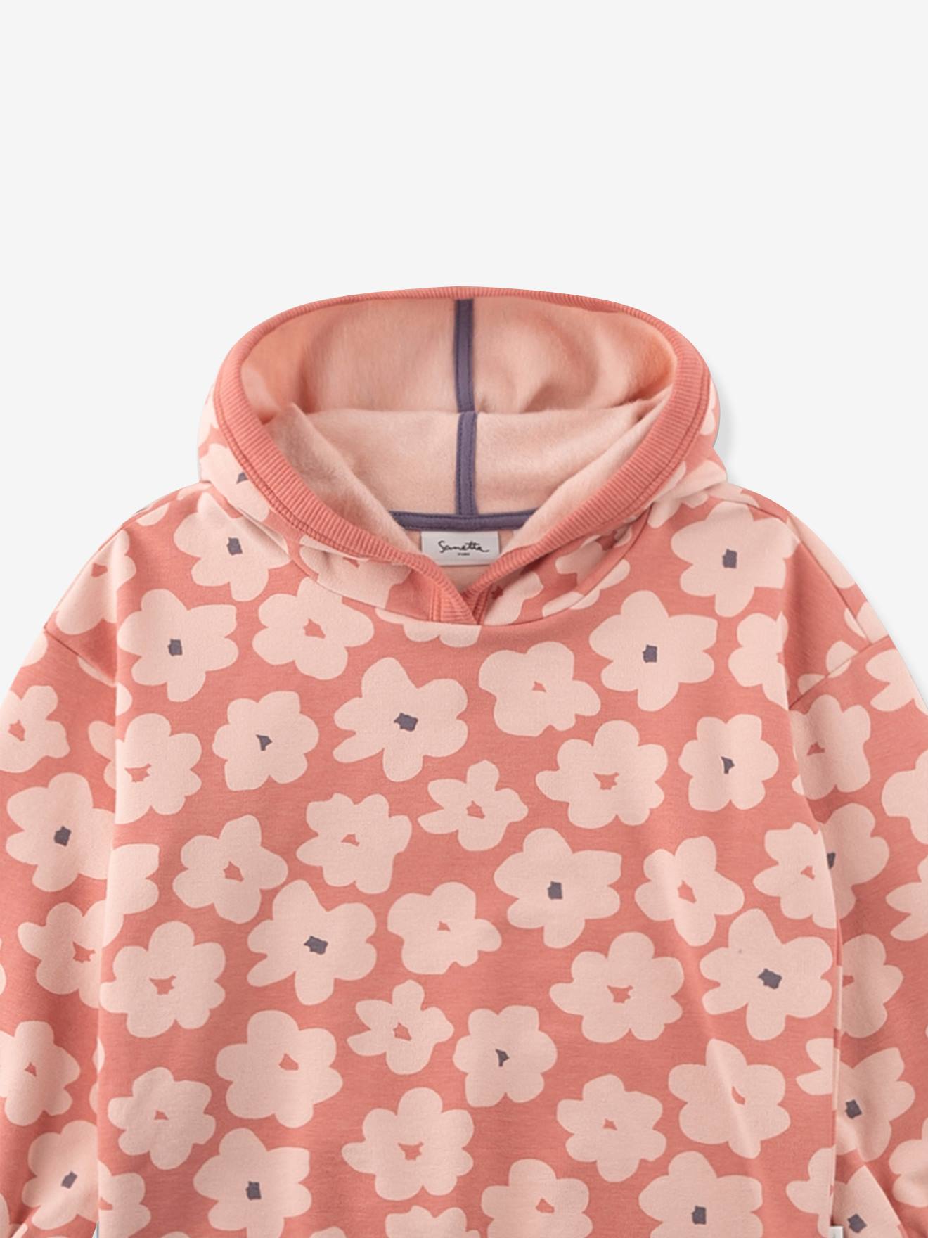 Thumbnail - Kapuzensweatshirt BLUMEN Mädchen Sanetta PURE Bio-Baumwolle